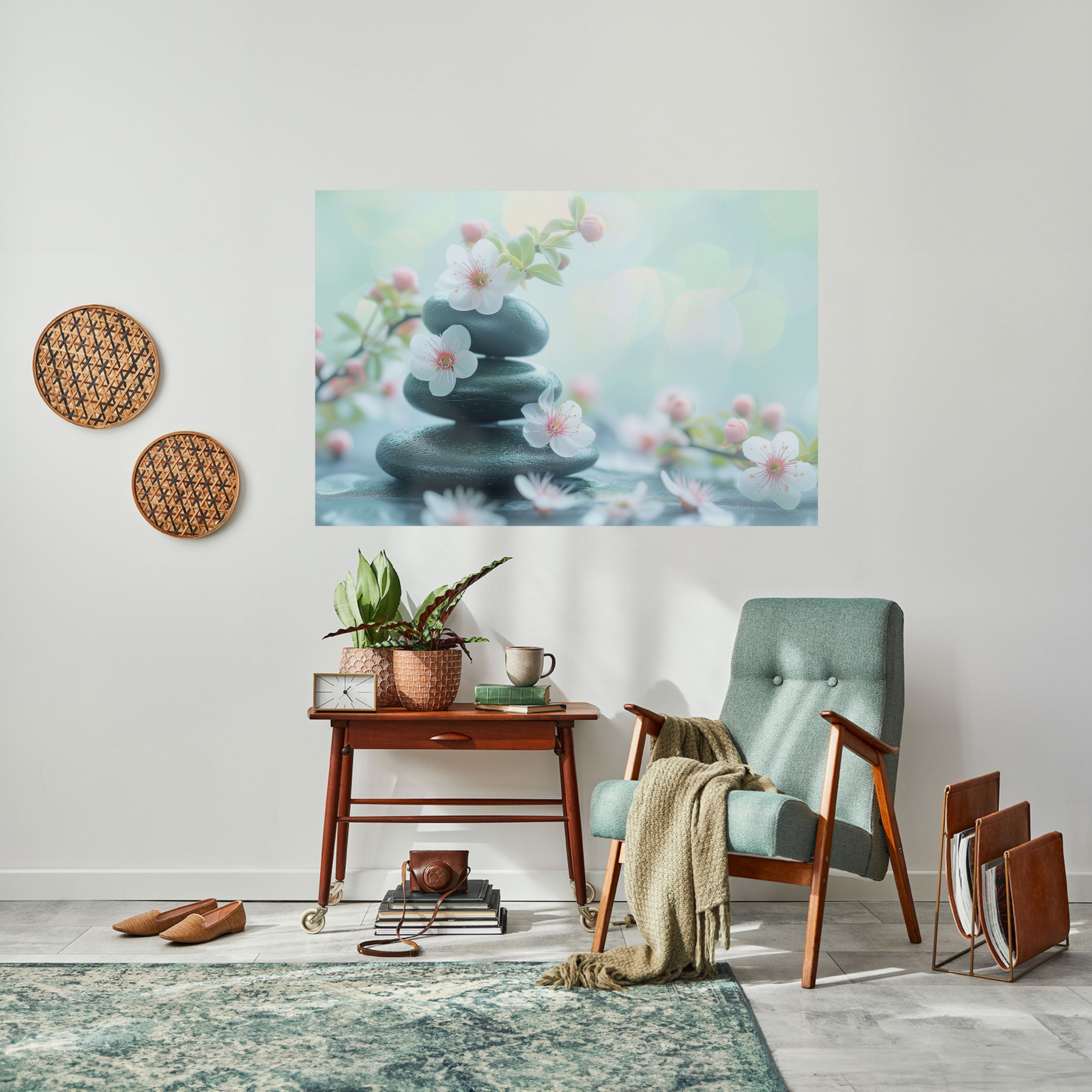MINDFUL MOMENTS Naklejka/Plakat poziomy