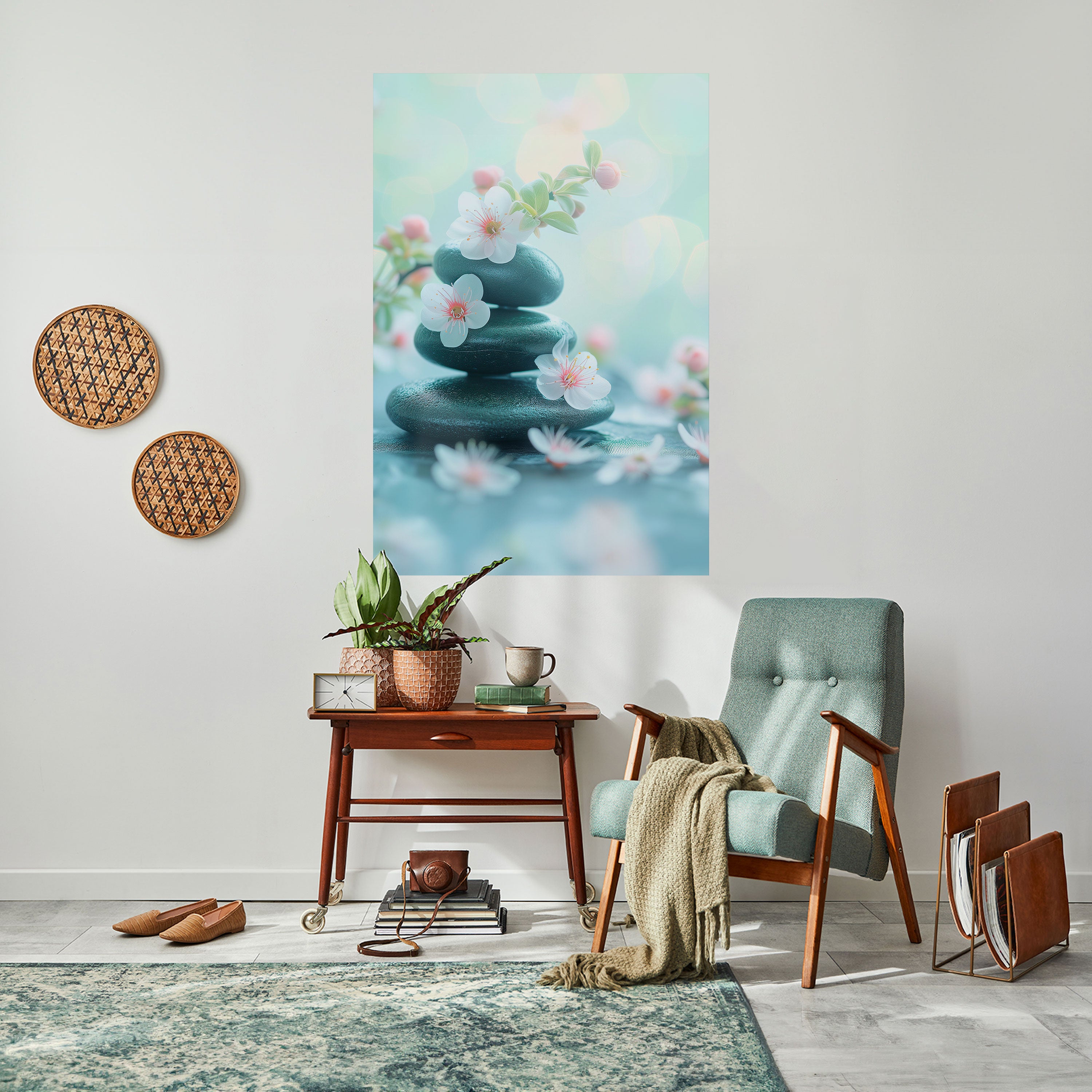 MINDFUL MOMENTS Naklejka/Plakat pionowy