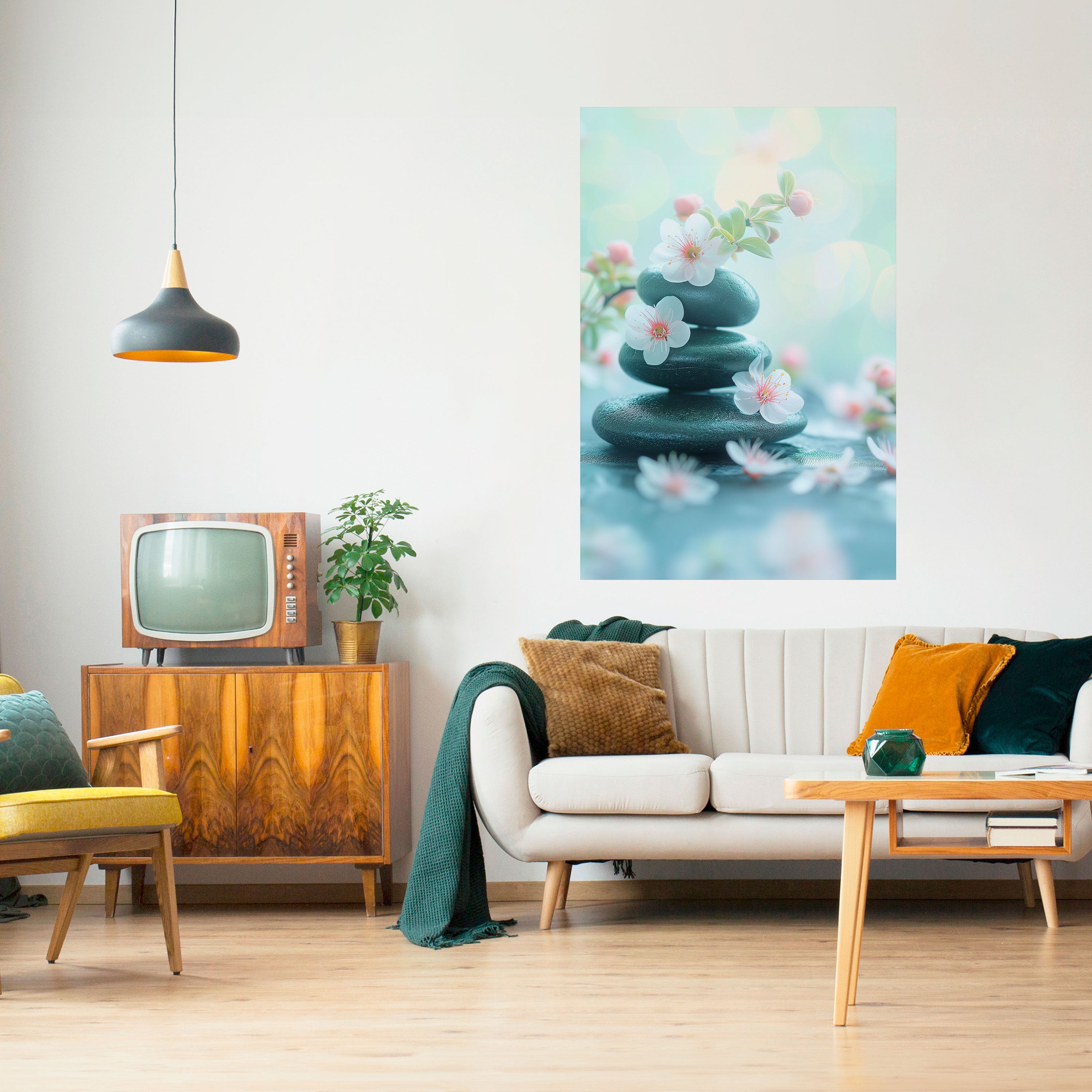 MINDFUL MOMENTS Naklejka/Plakat pionowy
