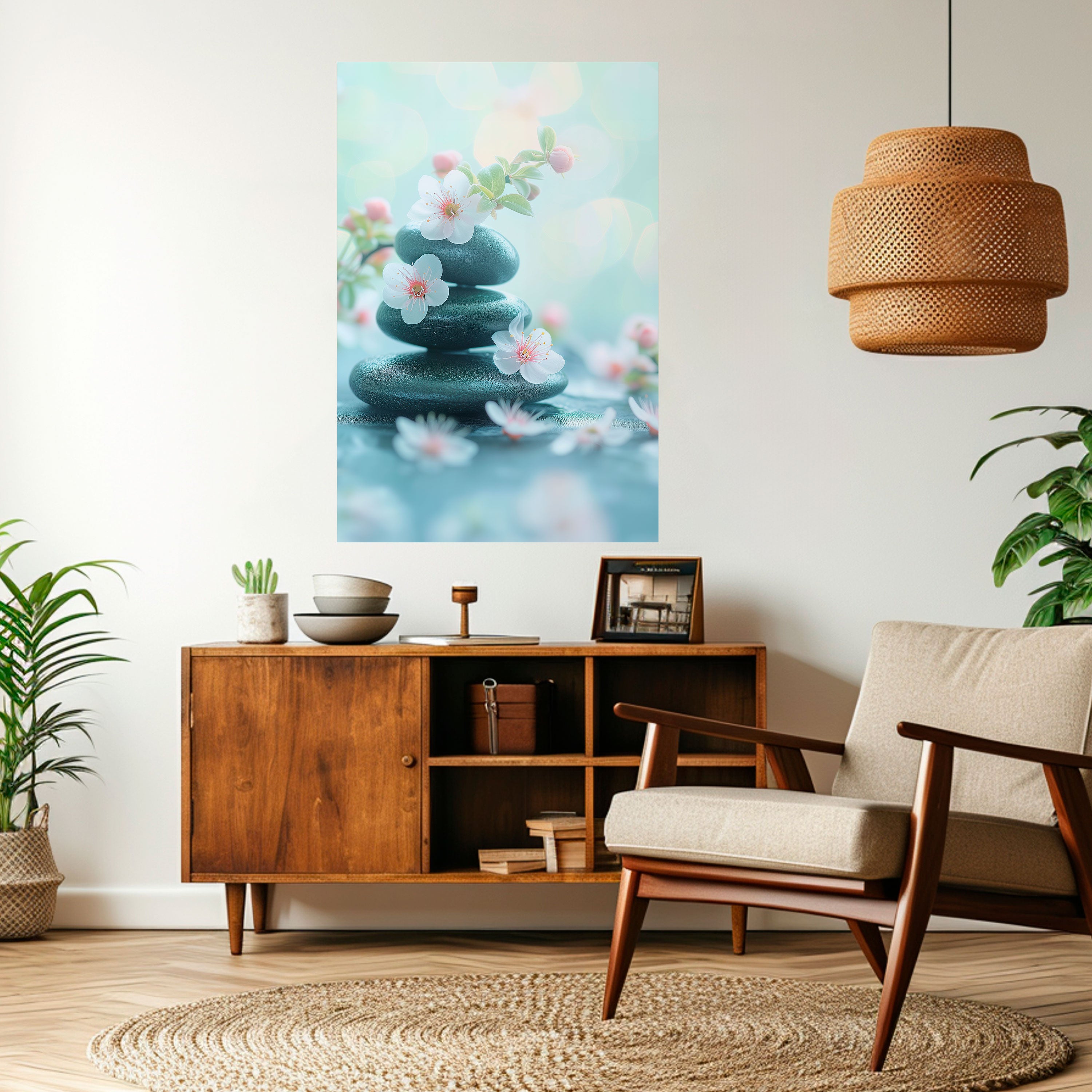 MINDFUL MOMENTS Naklejka/Plakat pionowy