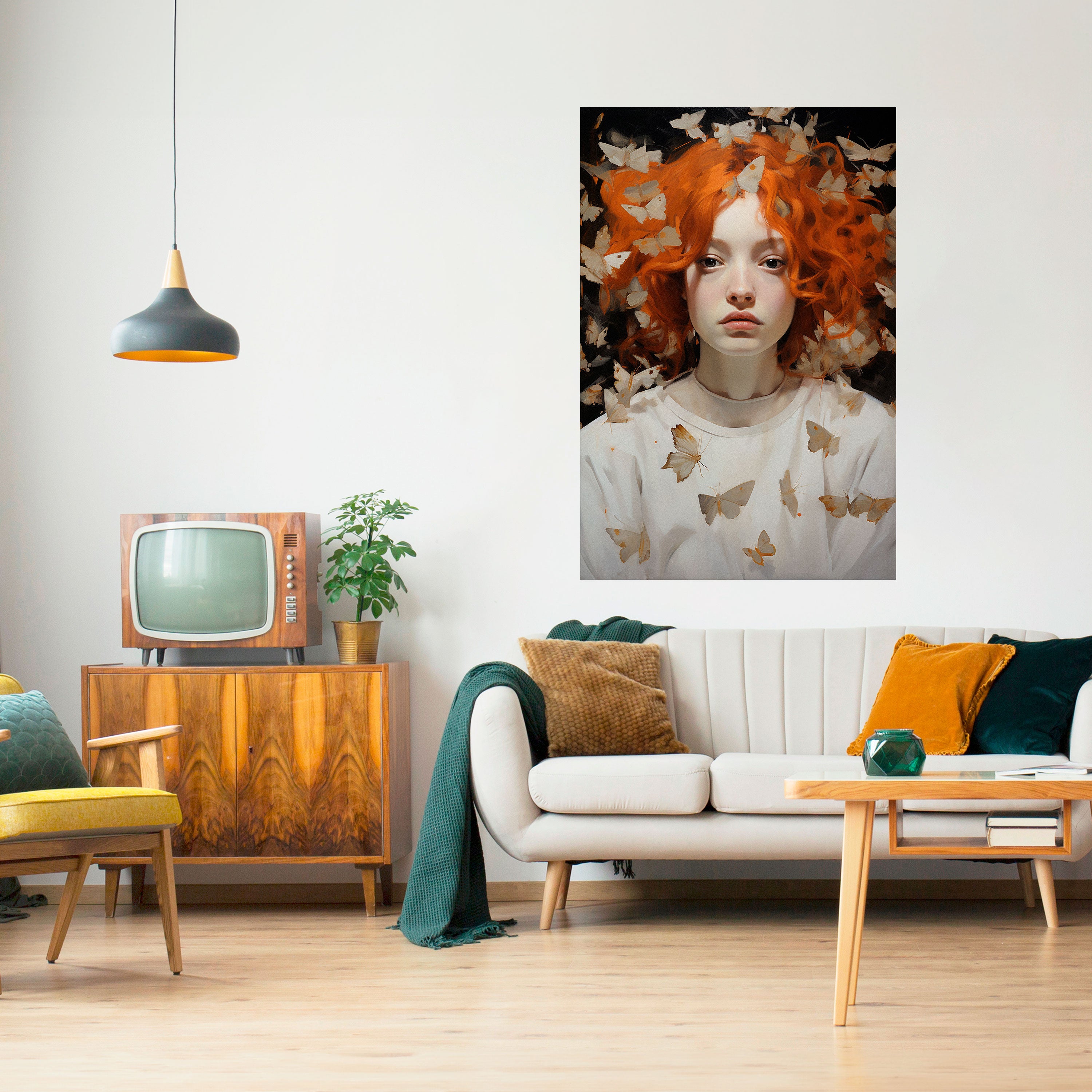 BUTTERFLY DREAMS Naklejka/Plakat pionowy
