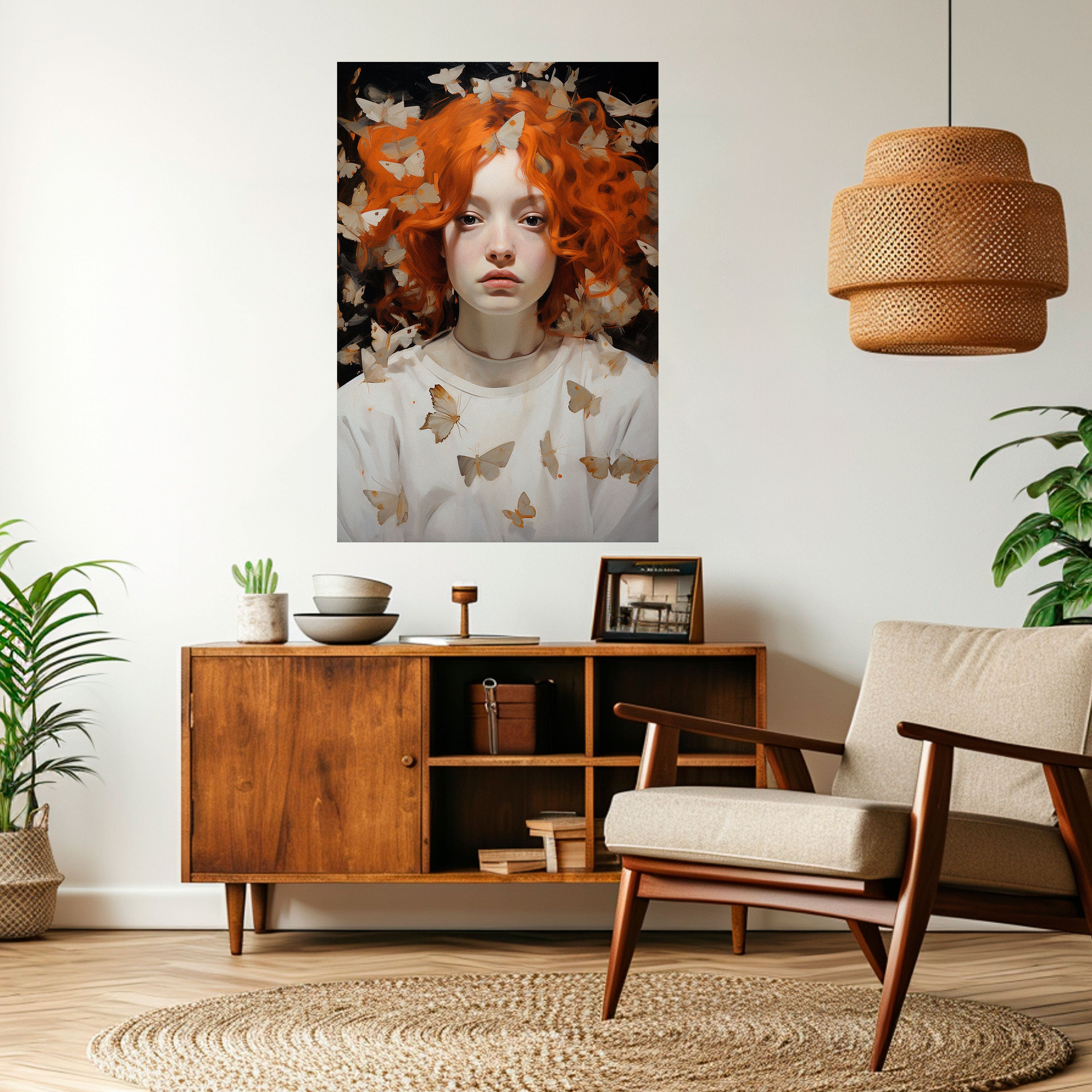 BUTTERFLY DREAMS Naklejka/Plakat pionowy