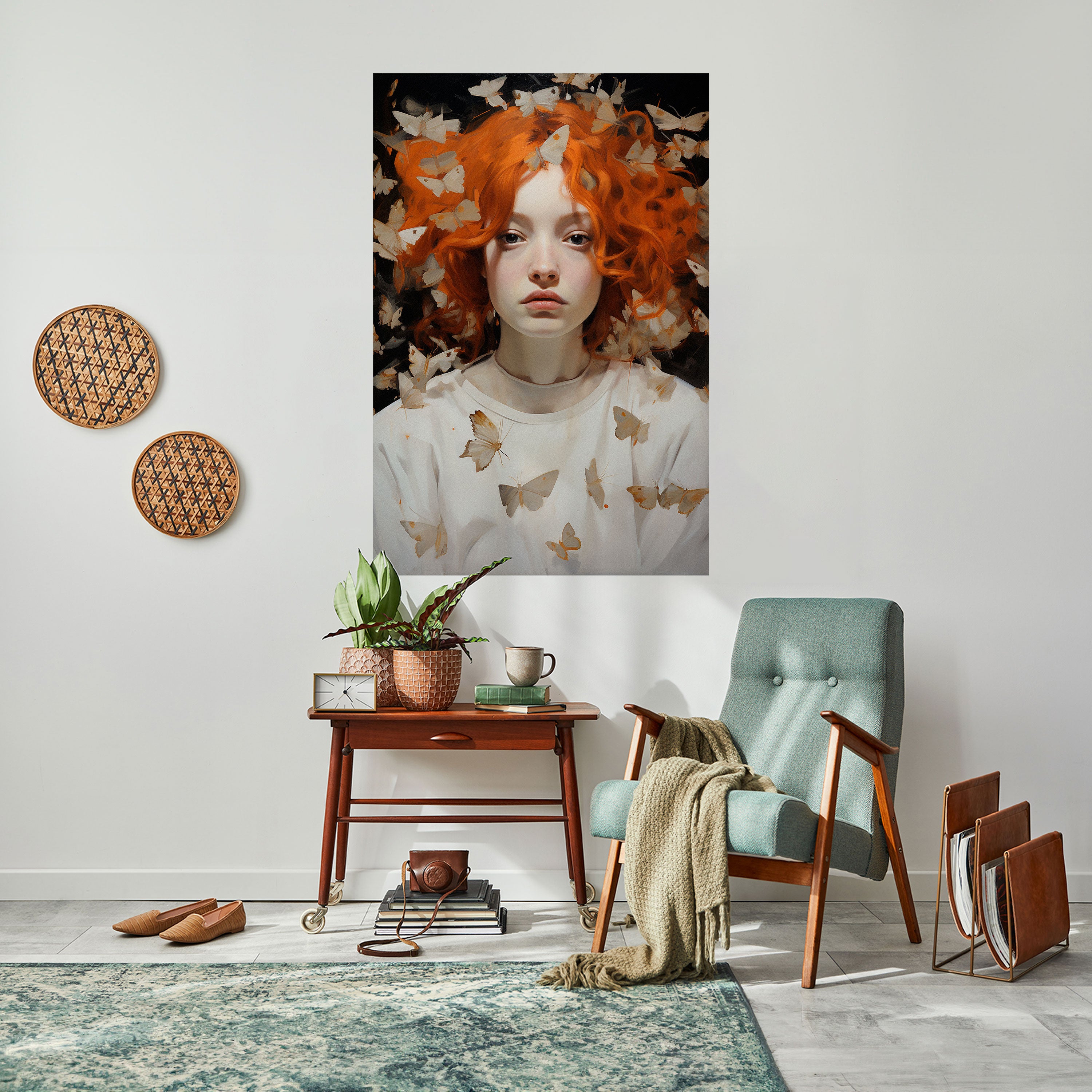 BUTTERFLY DREAMS Naklejka/Plakat pionowy