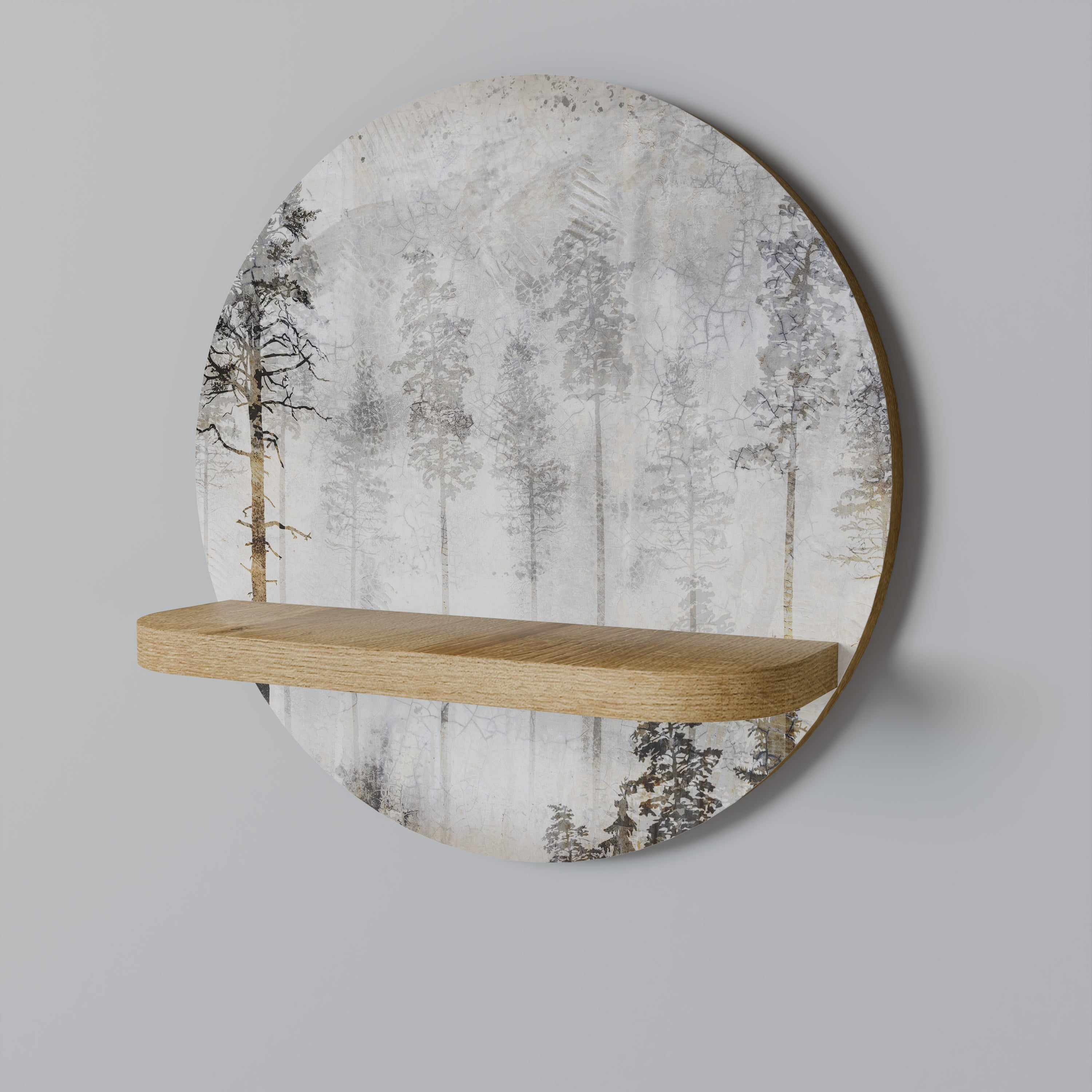 FADE IN THE TREES Półka okrągła