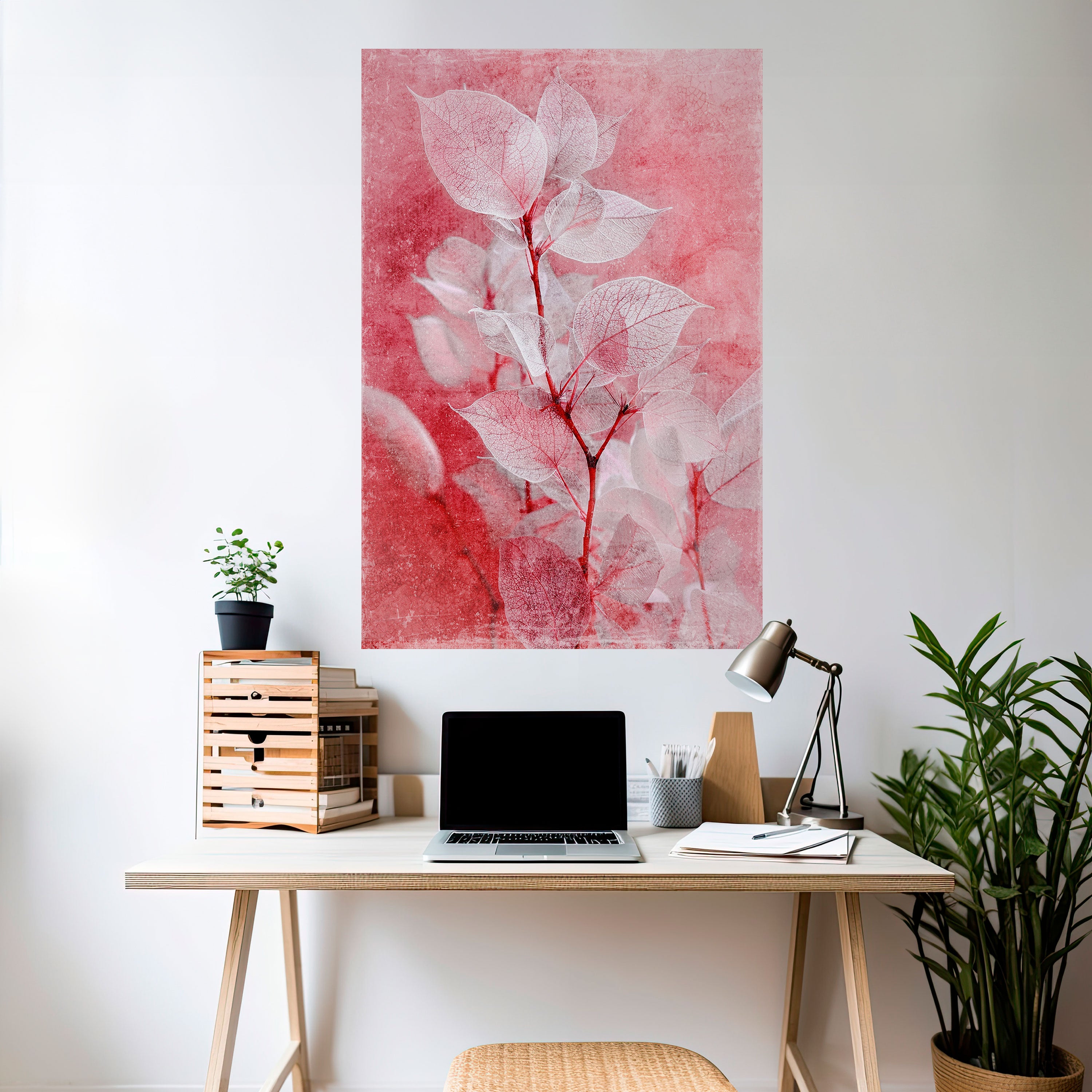 ETHERAL PETAL GLOW Naklejka/Plakat pionowy