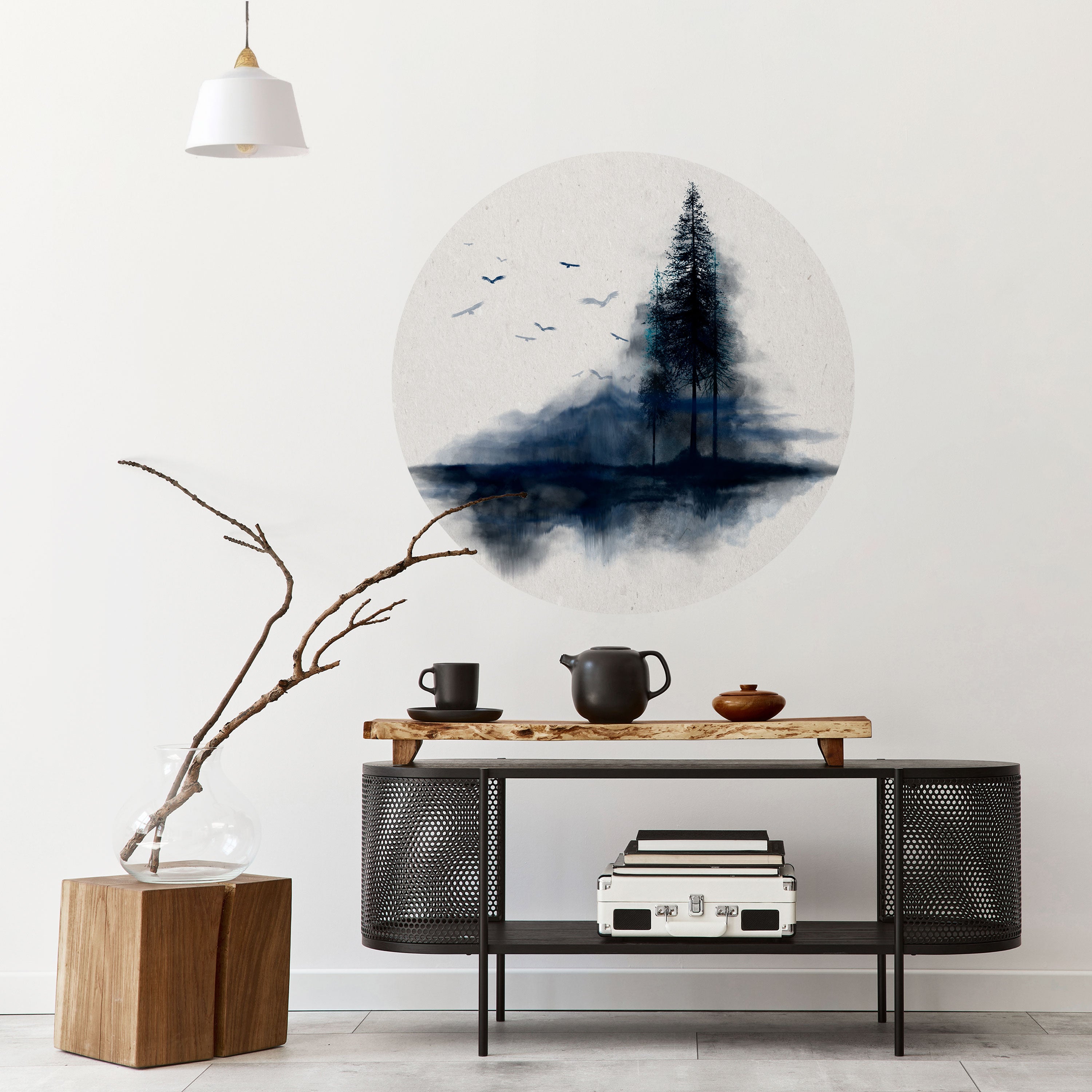 MISTY RECOLLECTION Naklejka okrągła