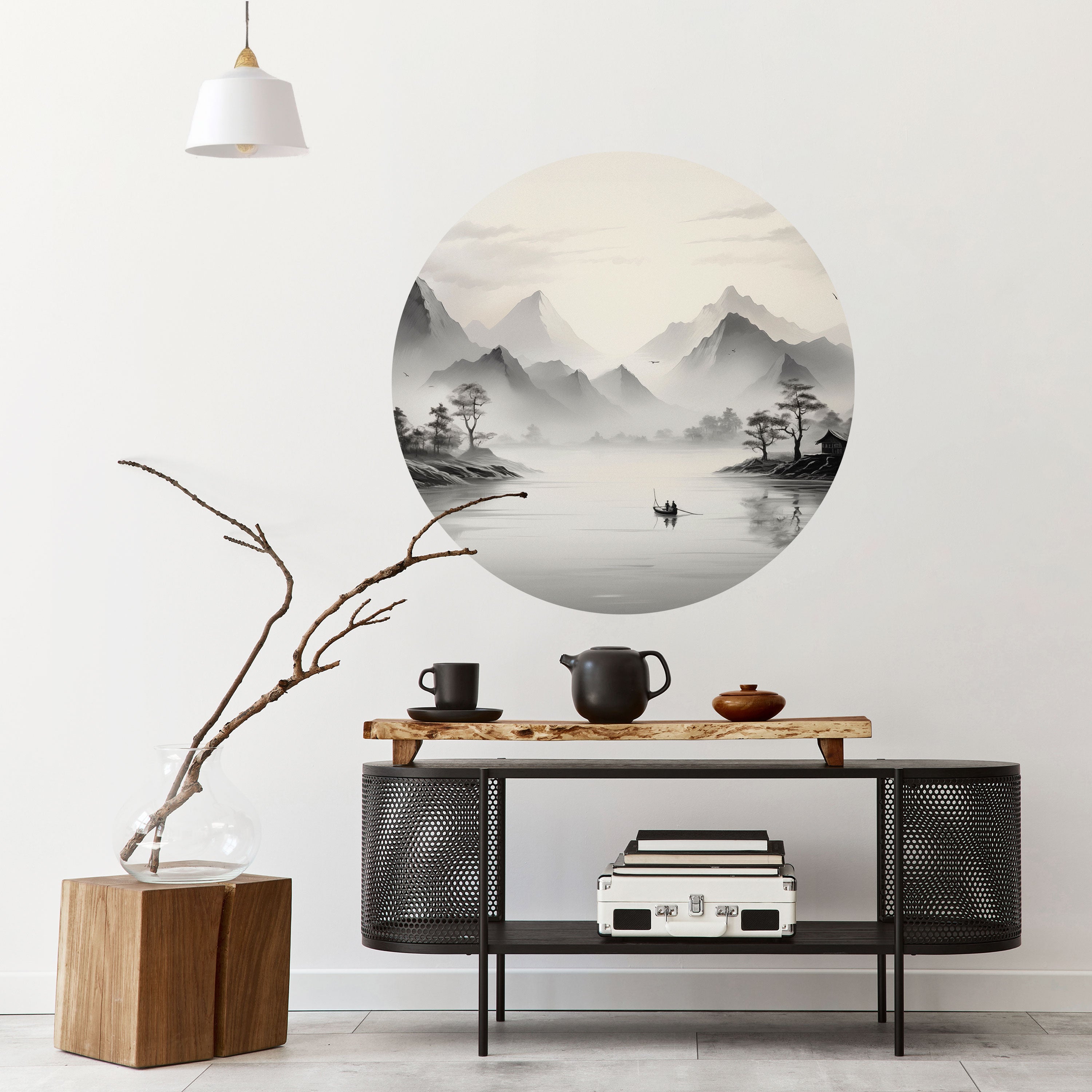 ASIAN VENTURE Naklejka okrągła