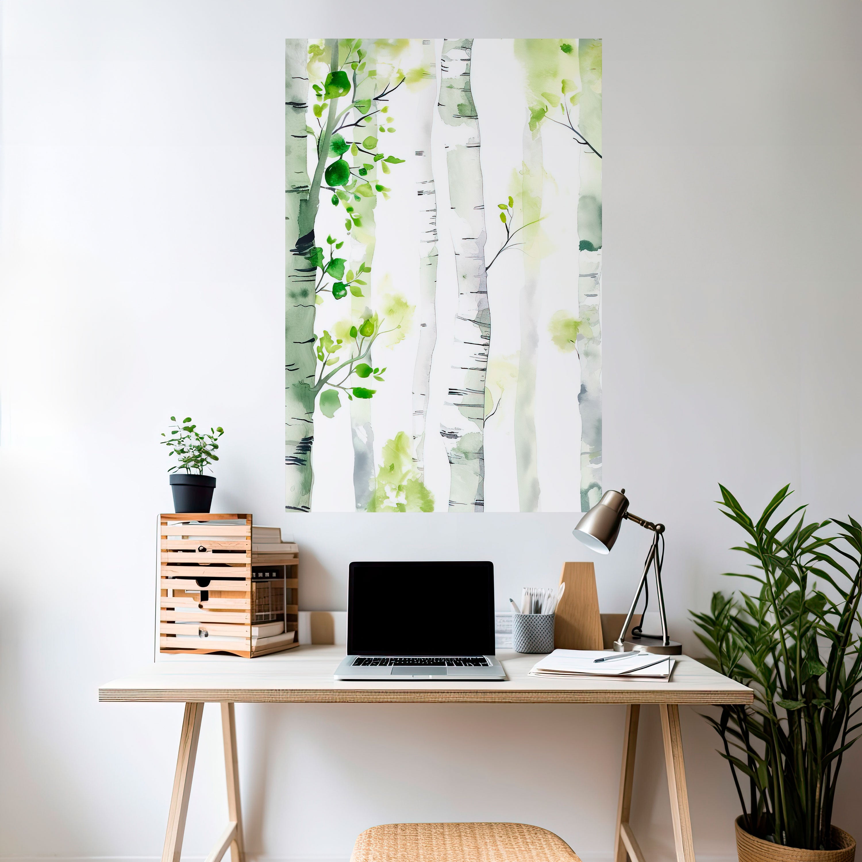 BIRCHY SOLACE Naklejka/Plakat pionowy