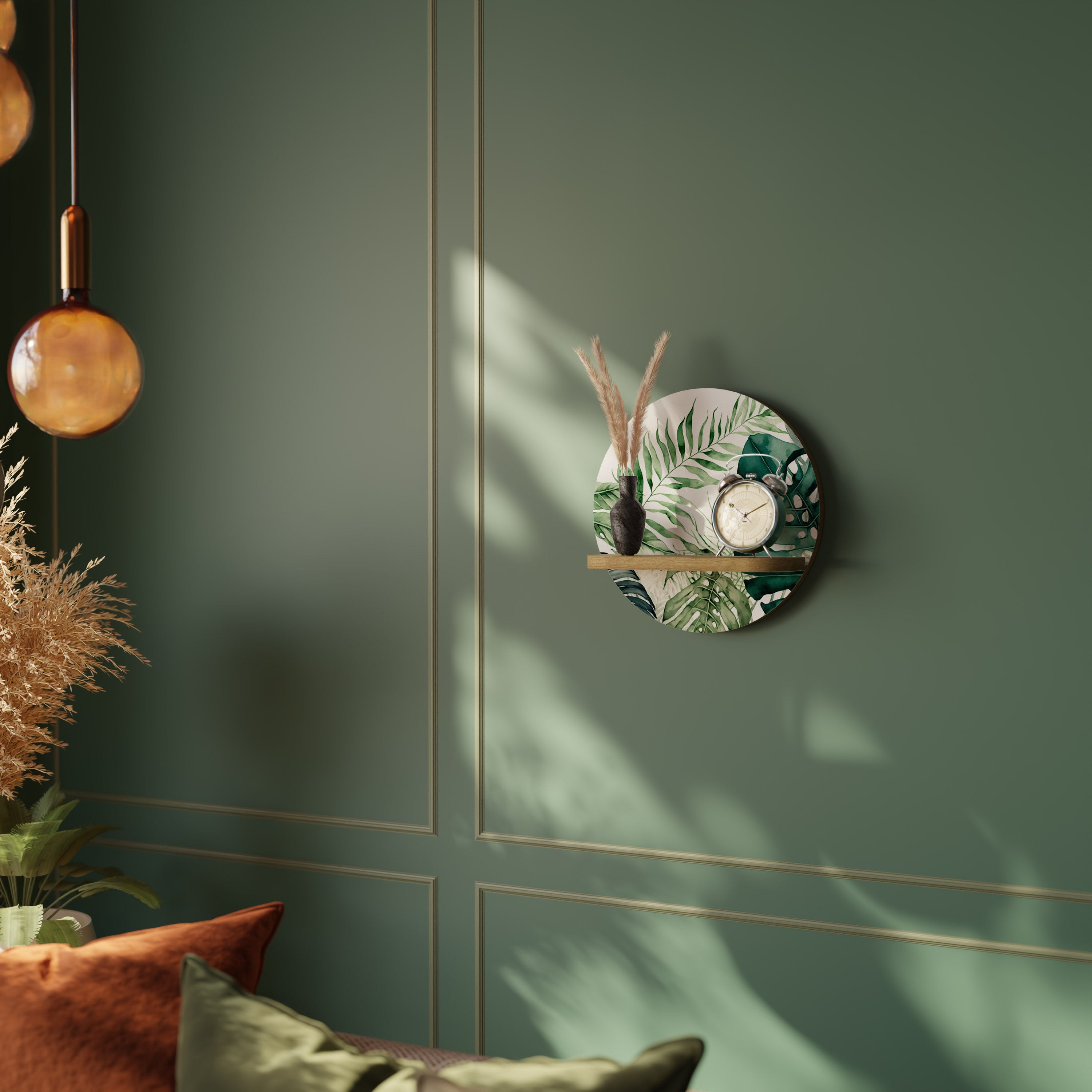 MONSTERA DREAM Półka okrągła