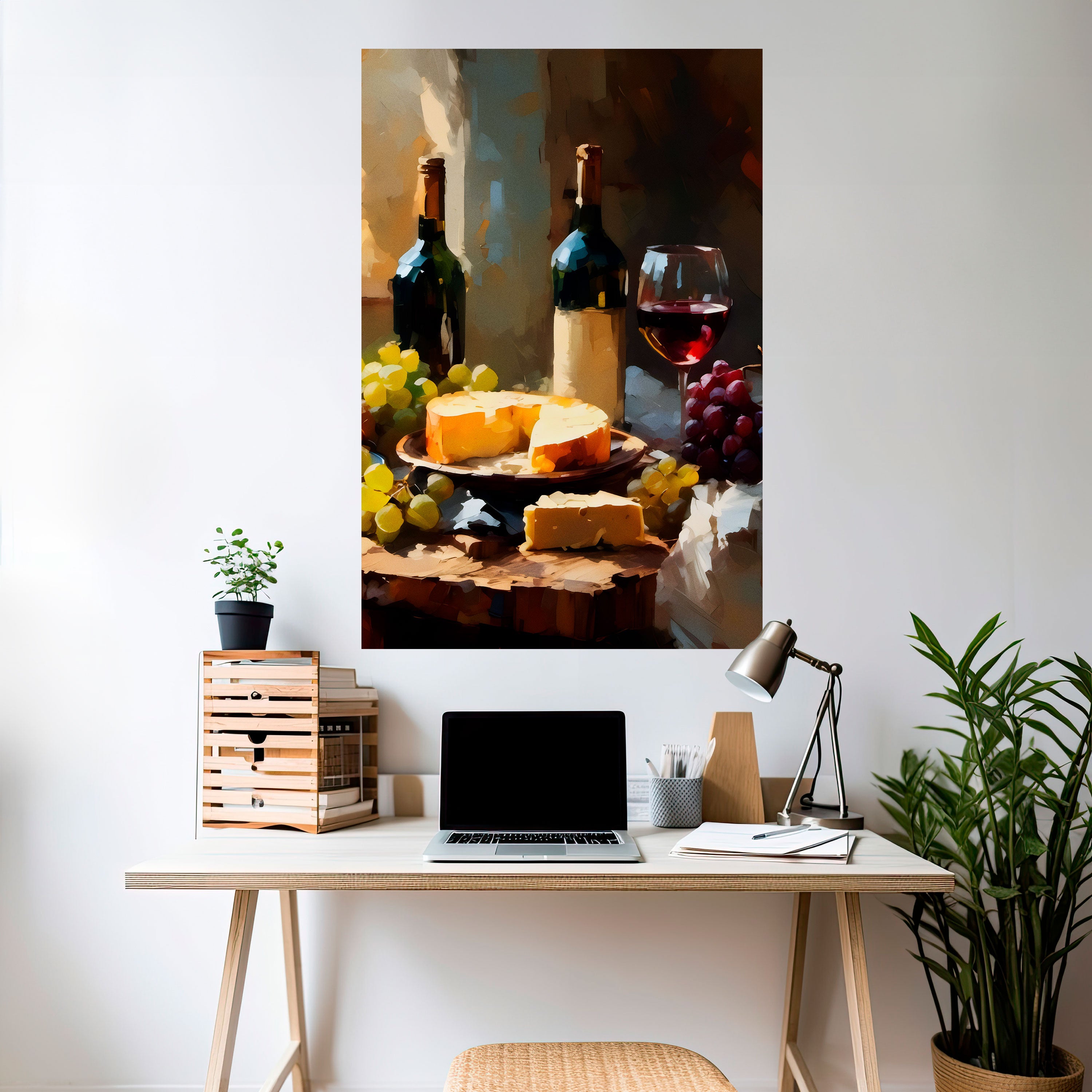 VINTAGE VINEYARD LUXURY Naklejka/Plakat pionowy