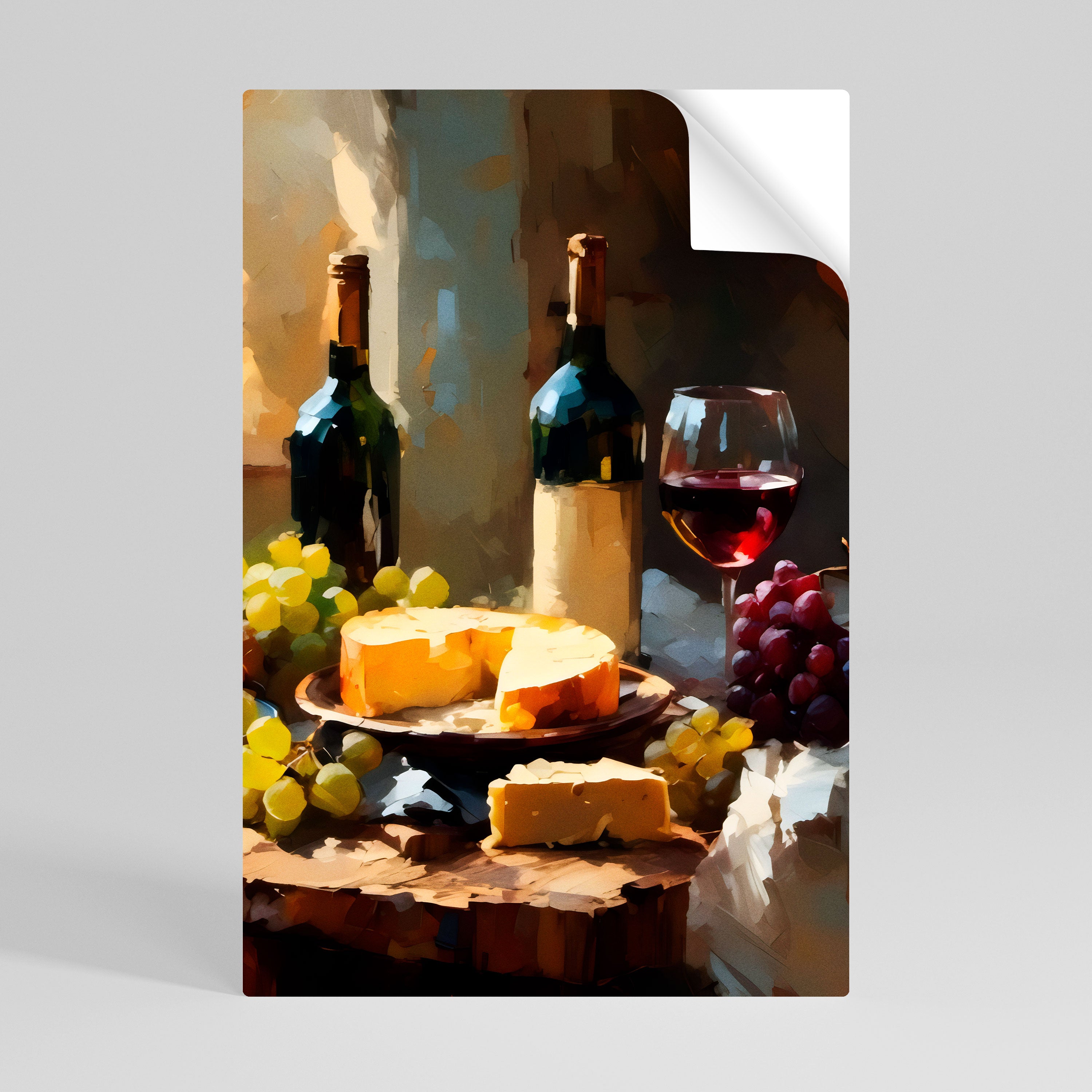 VINTAGE VINEYARD LUXURY Naklejka/Plakat pionowy