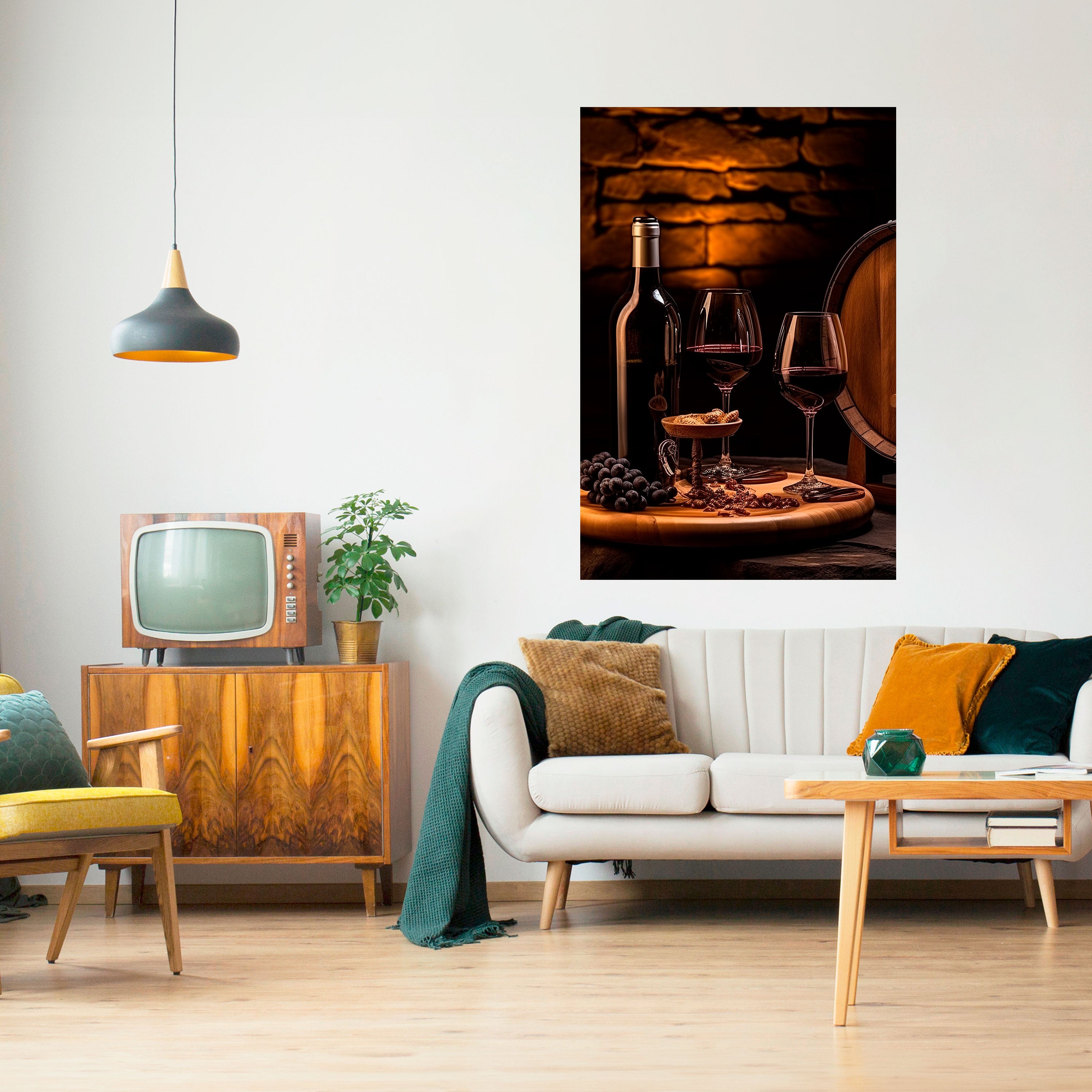 VINTAGE VIGNETTE Naklejka/Plakat pionowy