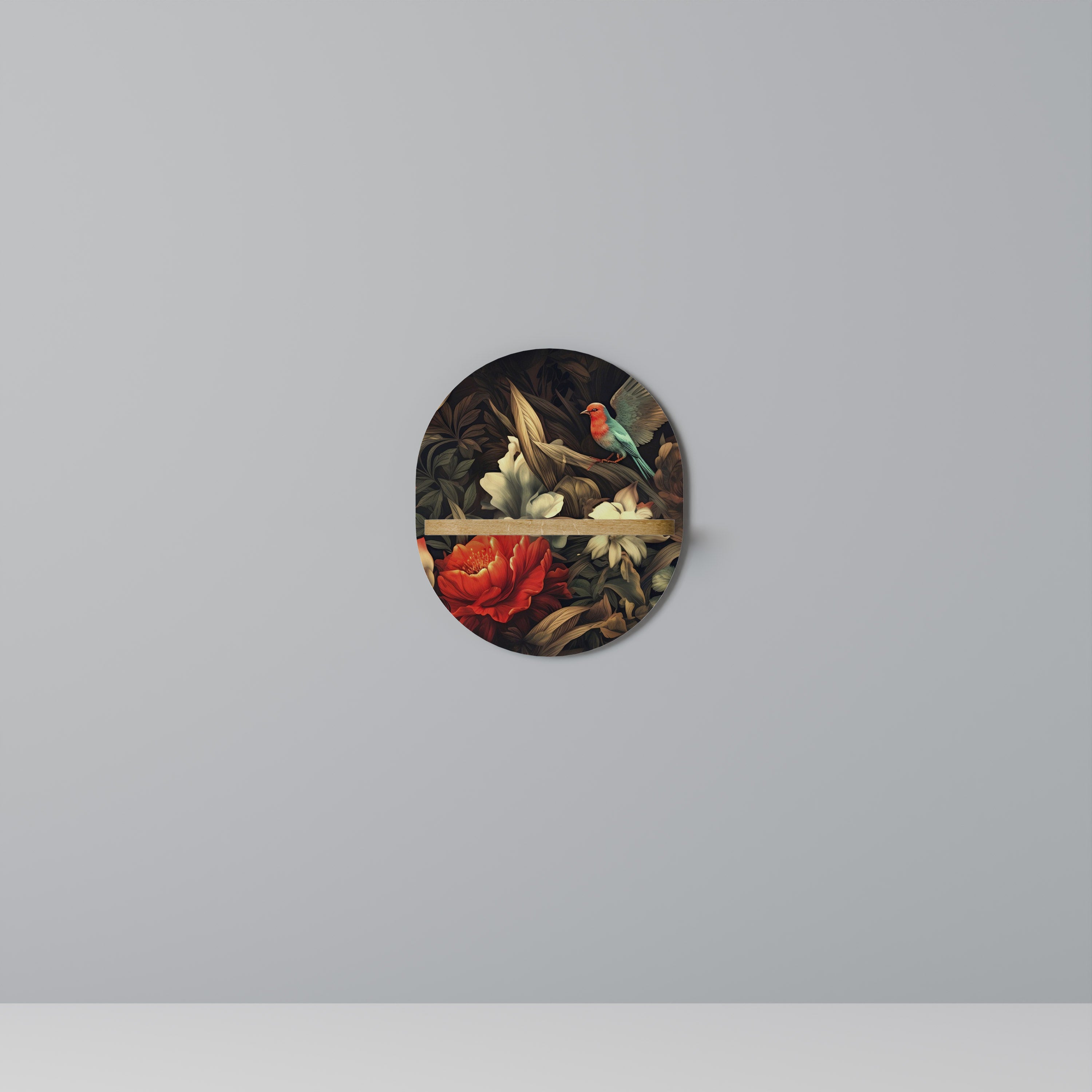 BOTANICAL BIRDSONG Półka owalna