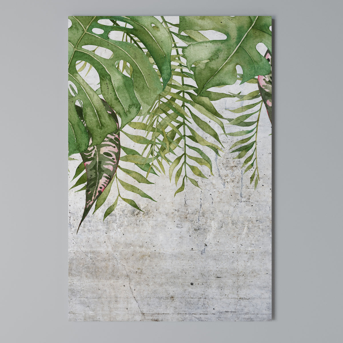 URBAN TROPICS Pionowy obraz na płótnie