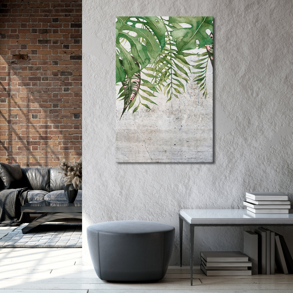 URBAN TROPICS Pionowy obraz na płótnie
