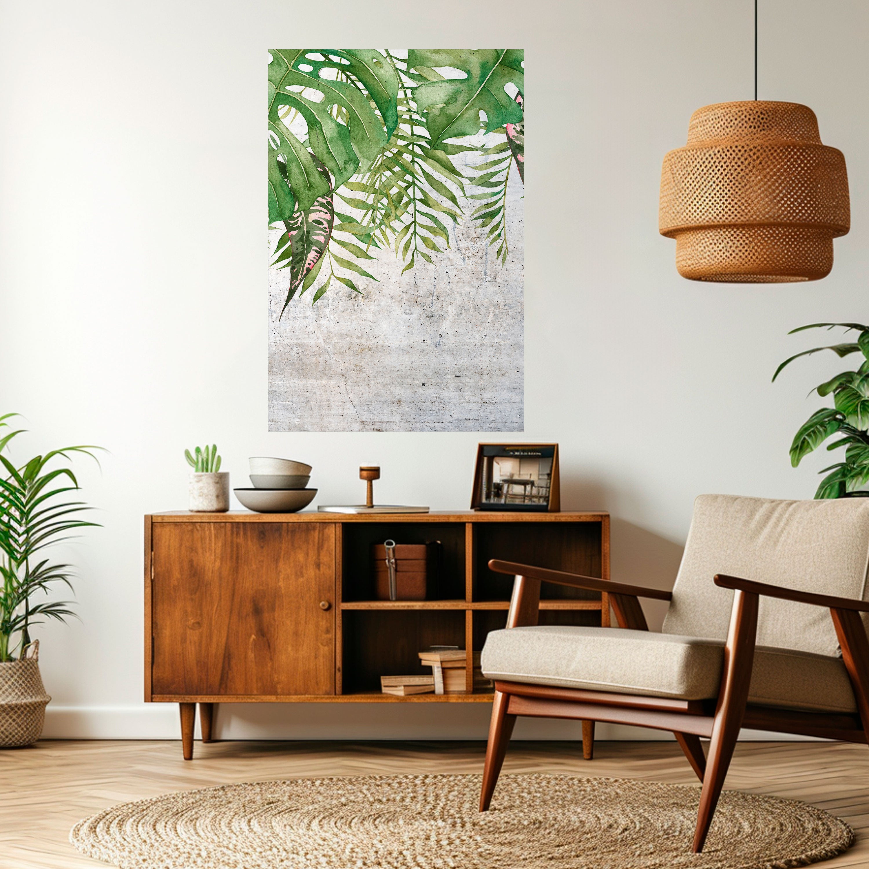URBAN TROPICS Naklejka/Plakat pionowy