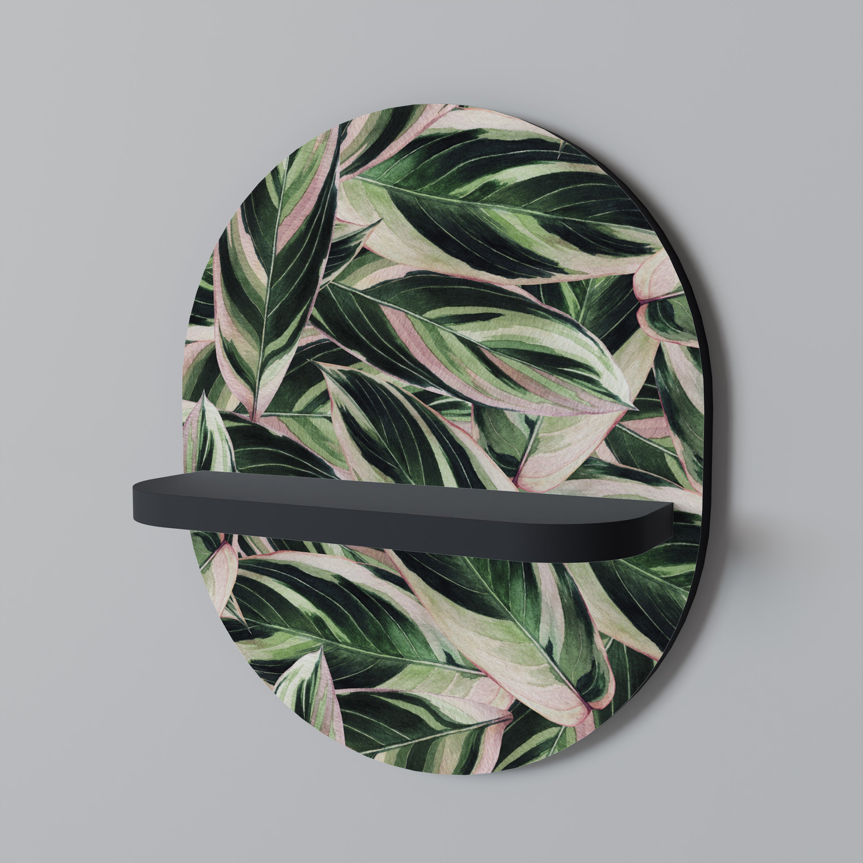 EERIE STROMANTHE Półka owalna Czarna