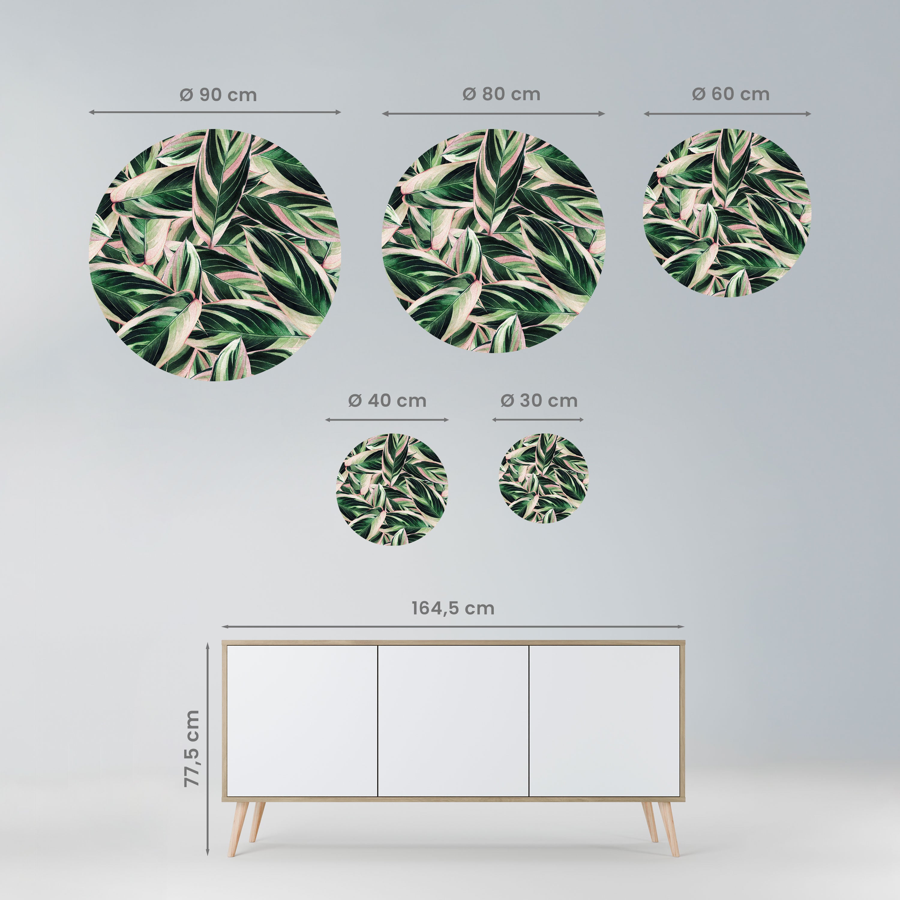 EERIE STROMANTHE Naklejka okrągła