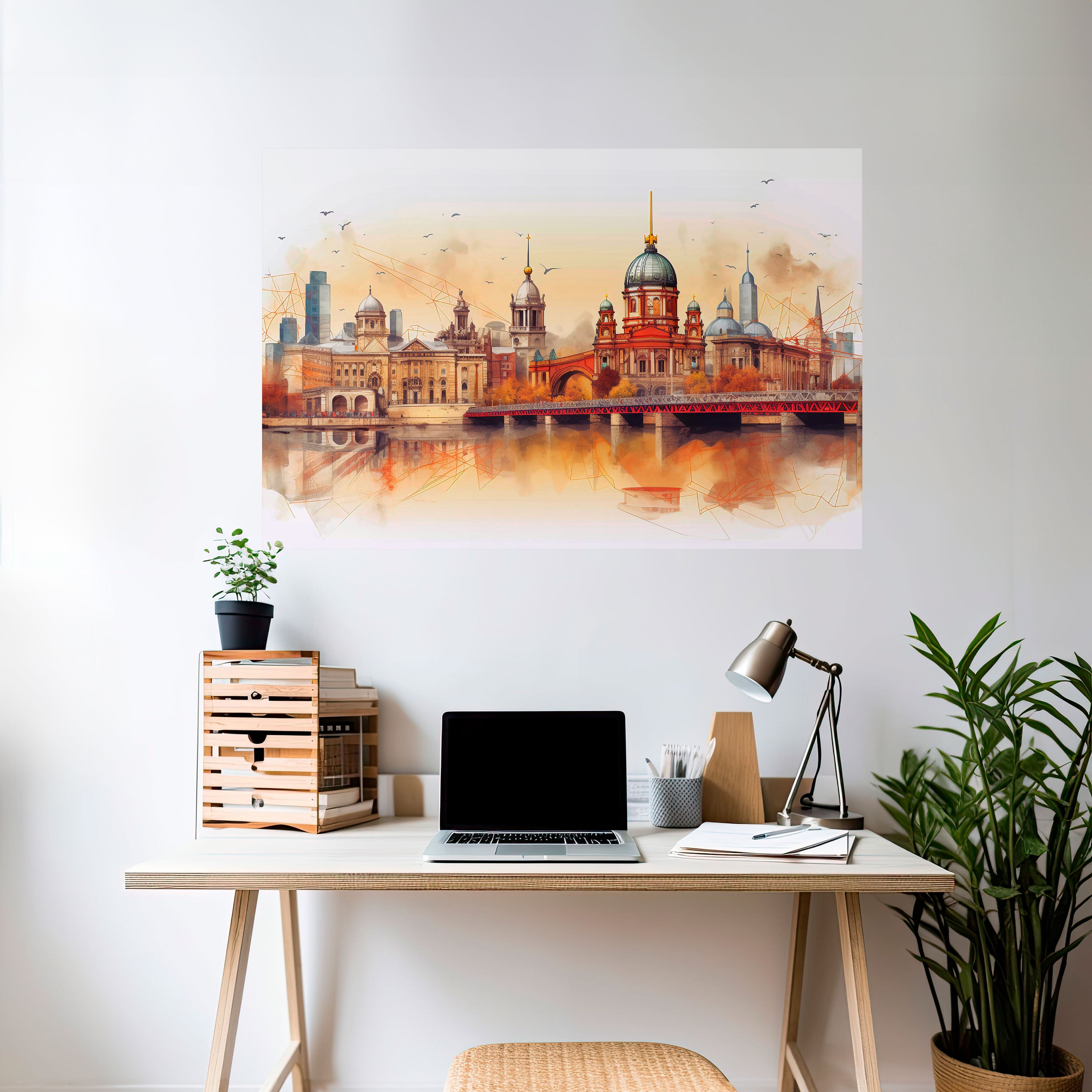 BERLIN SPIRIT Naklejka/Plakat poziomy