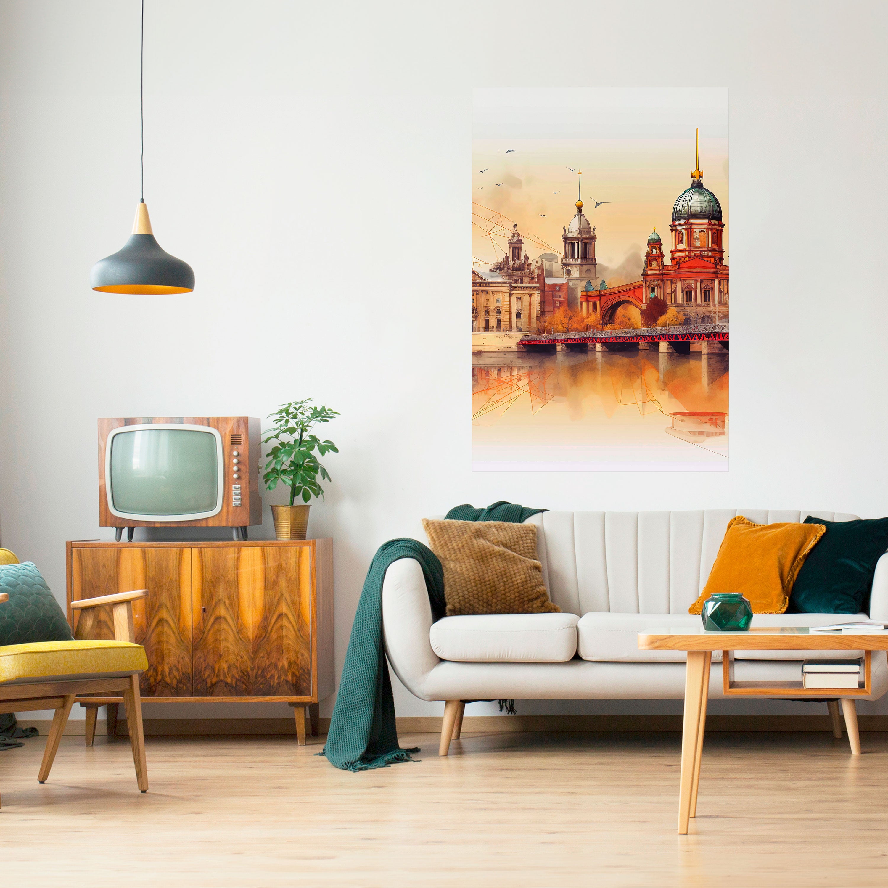 BERLIN SPIRIT Naklejka/Plakat pionowy