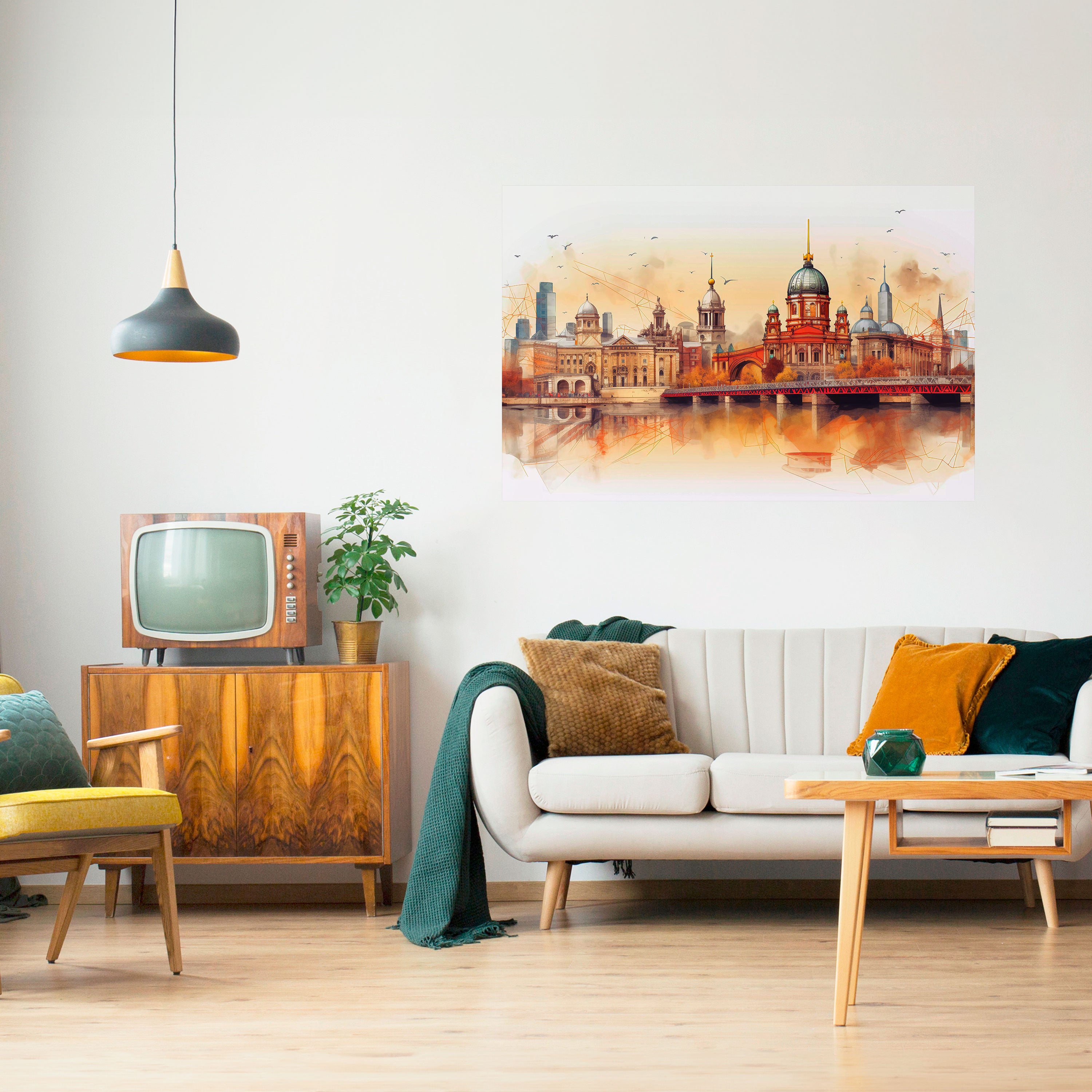BERLIN SPIRIT Naklejka/Plakat poziomy