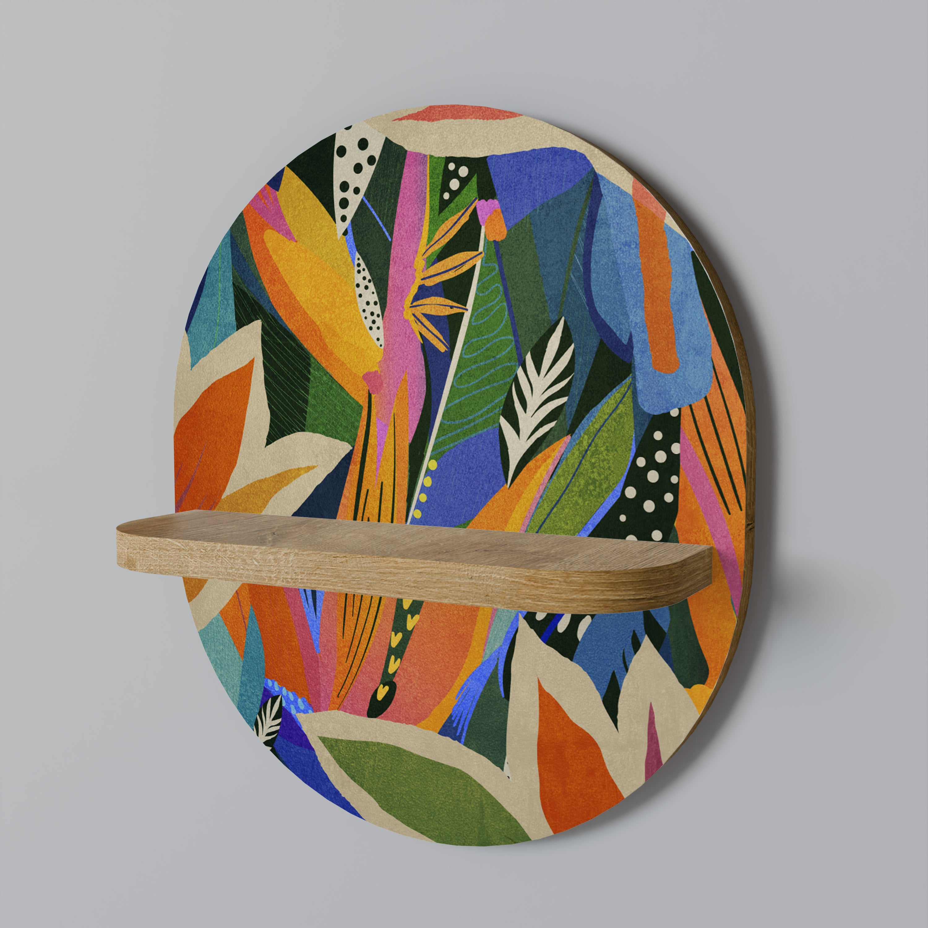 RAMPANT VEGETATION Półka owalna