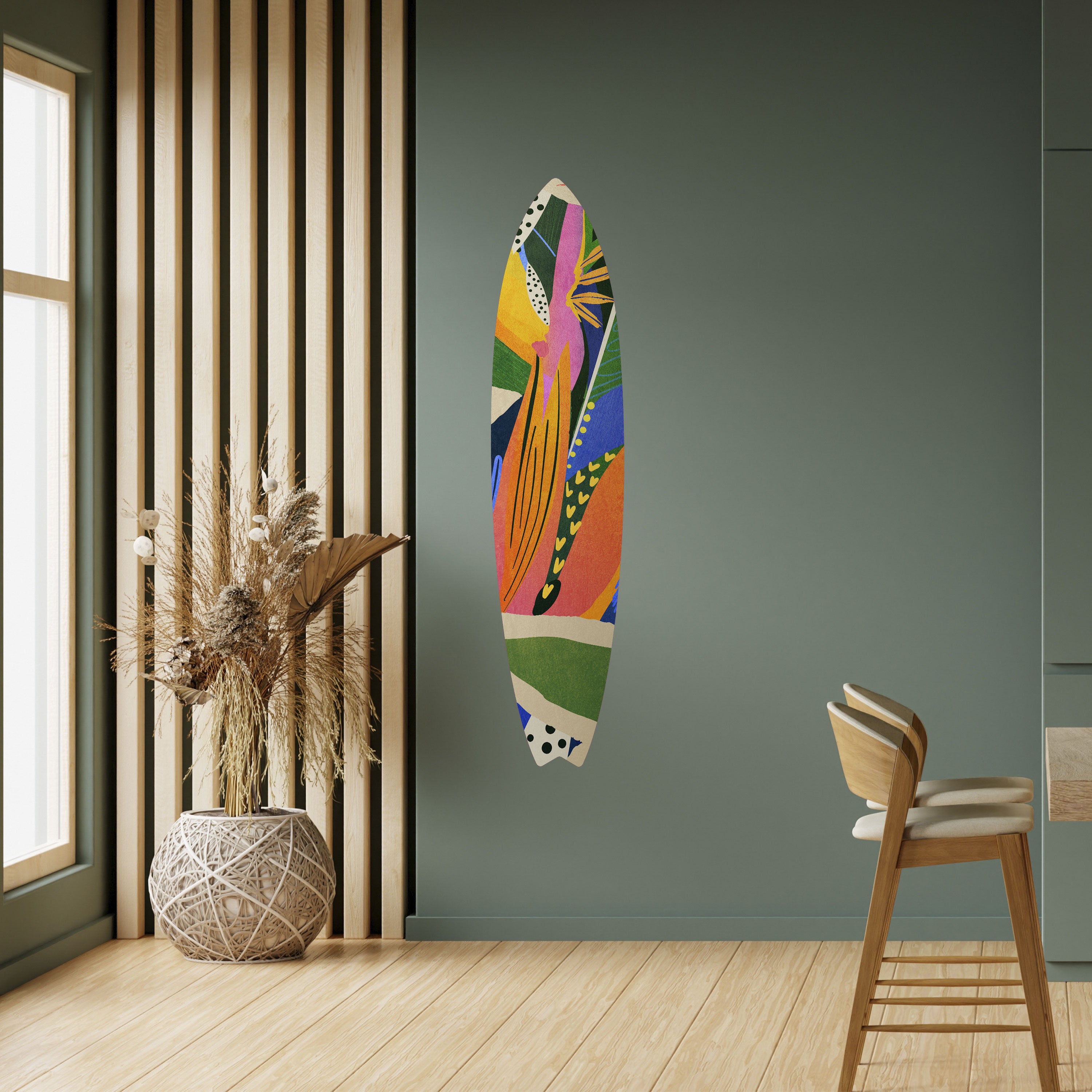 RAMPANT VEGETATION Naklejka - deska surfingowa