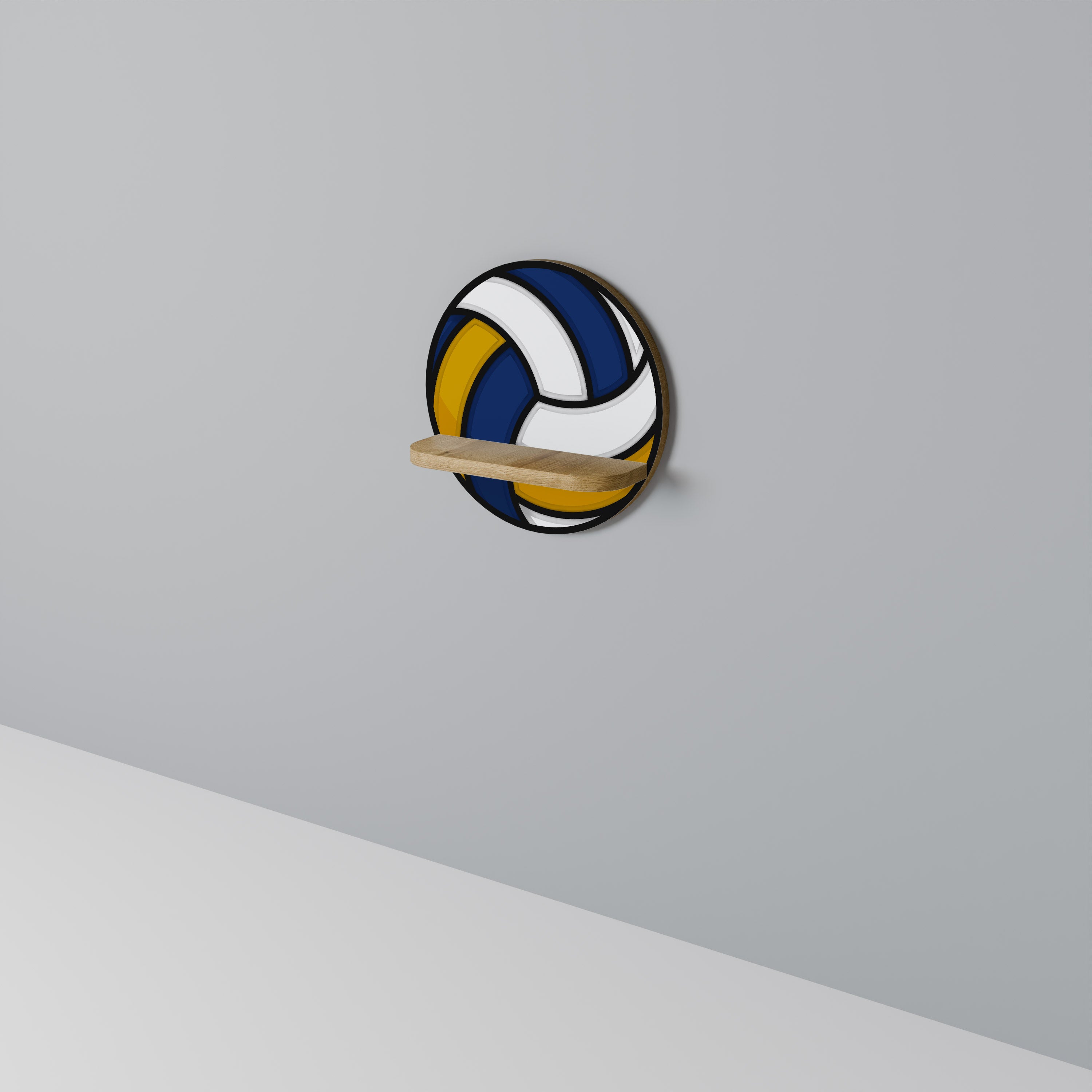 VOLLEYBALL HEED Półka okrągła
