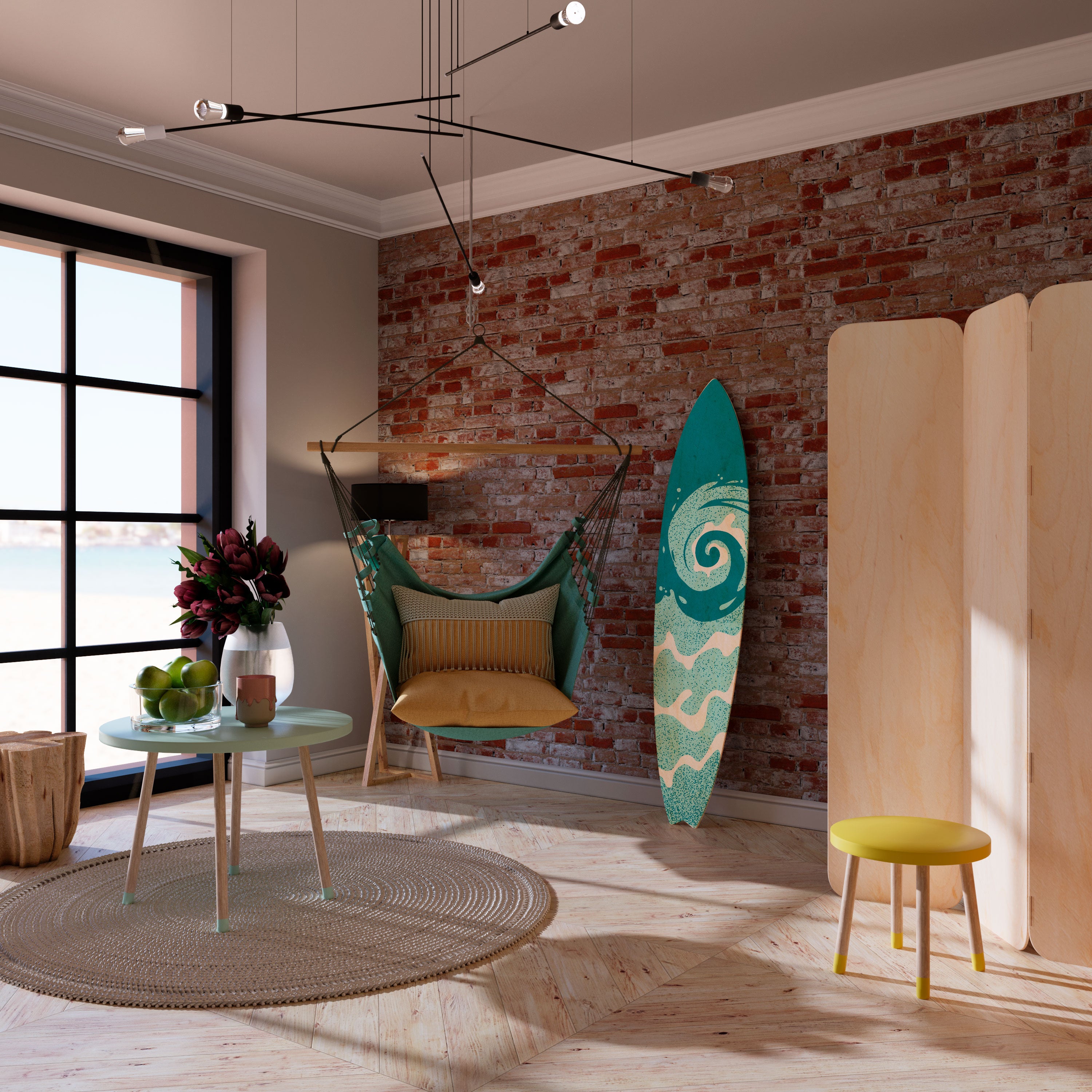 AQUA HELIX Dekoracyjna deska surfingowa