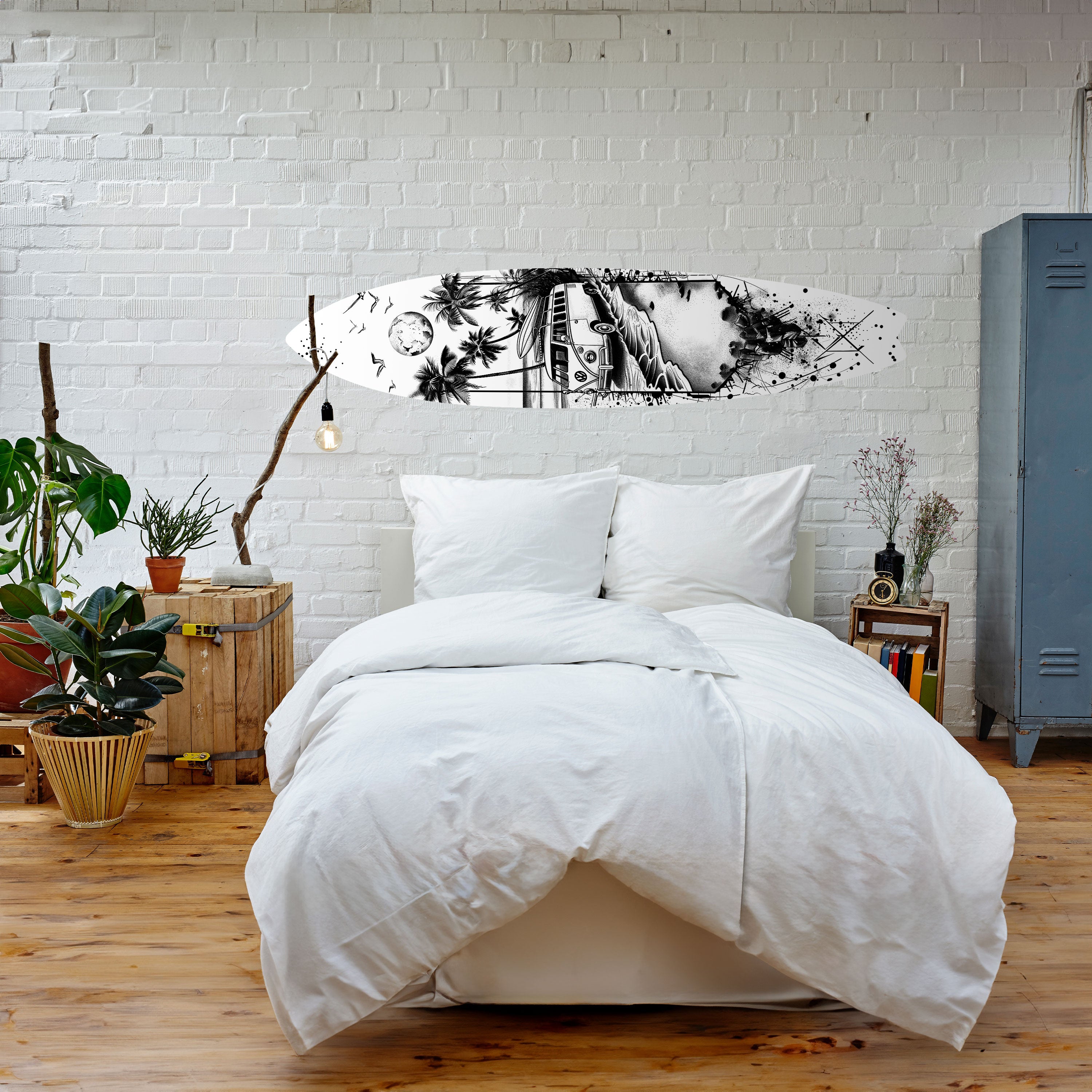 TRIPPY MEMORY Naklejka - deska surfingowa