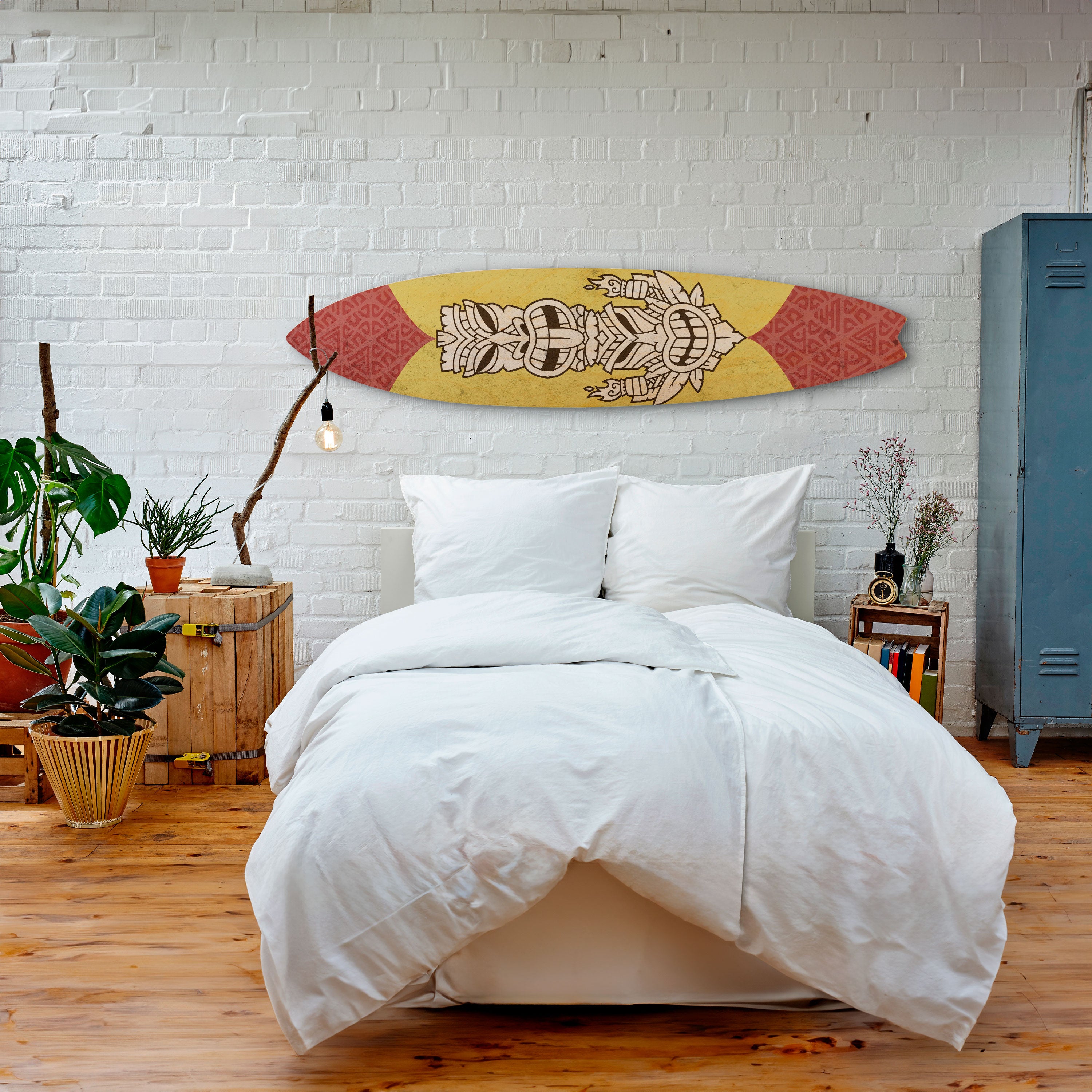 TIKI TOTEM Dekoracyjna deska surfingowa