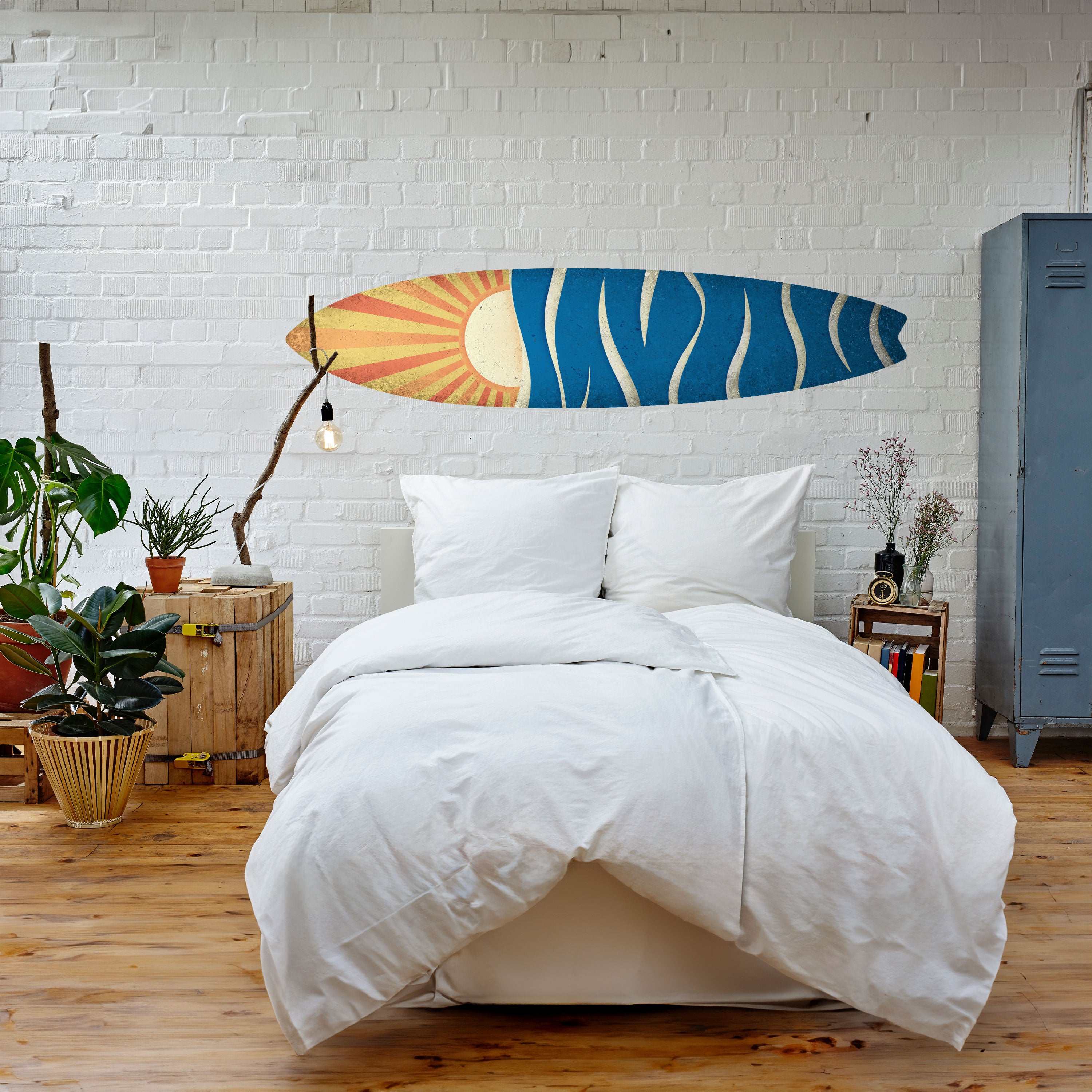 SUNNY SLIDE Naklejka - deska surfingowa