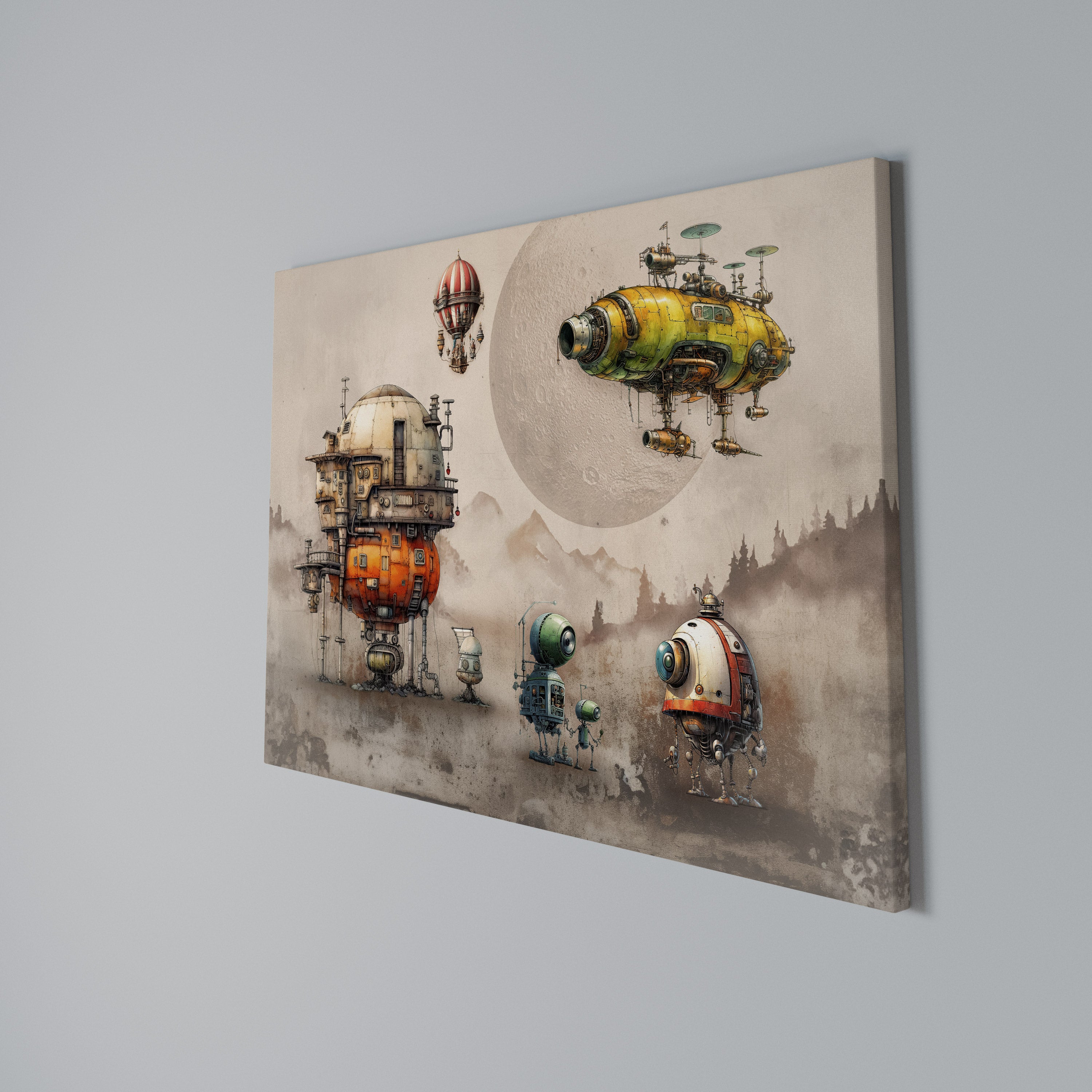 MACHINARIUM MACHINES Poziomy obraz na płótnie