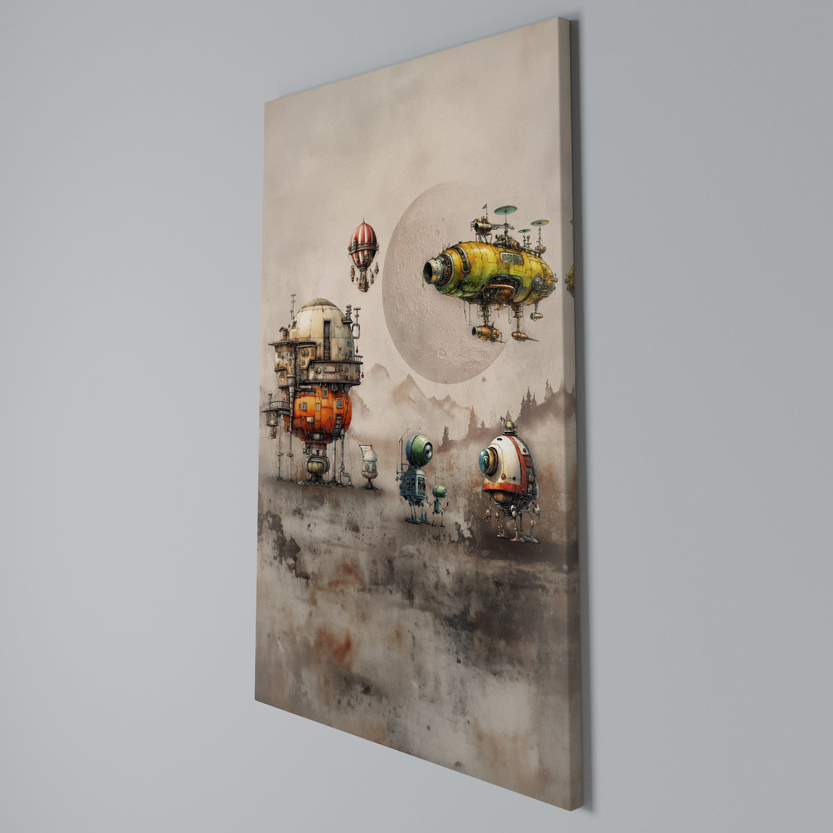 MACHINARIUM MACHINES Pionowy obraz na płótnie