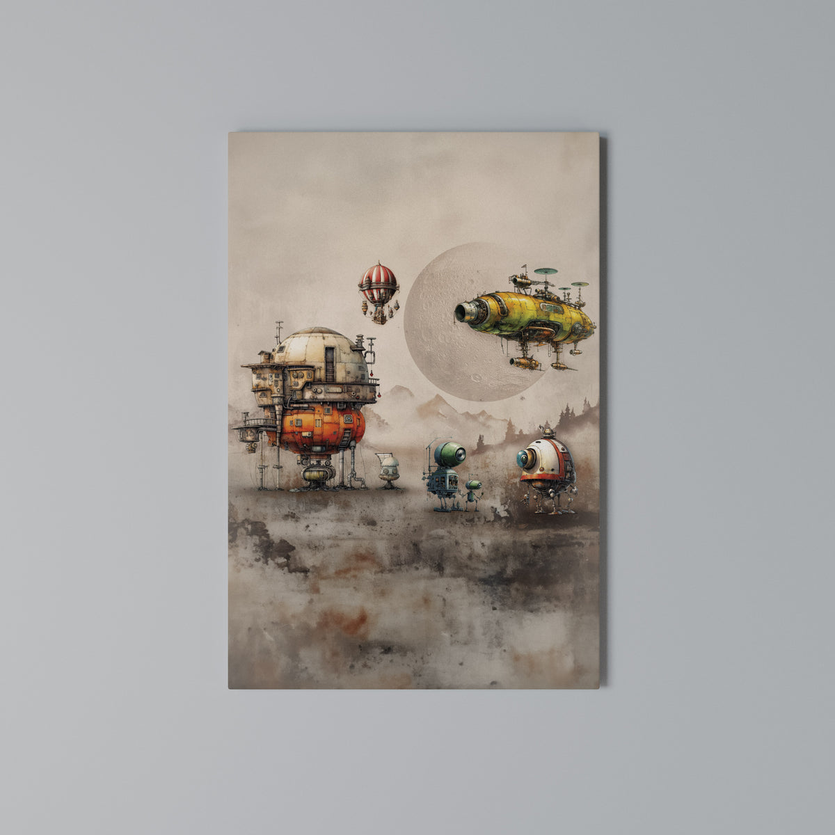 MACHINARIUM MACHINES Pionowy obraz na płótnie