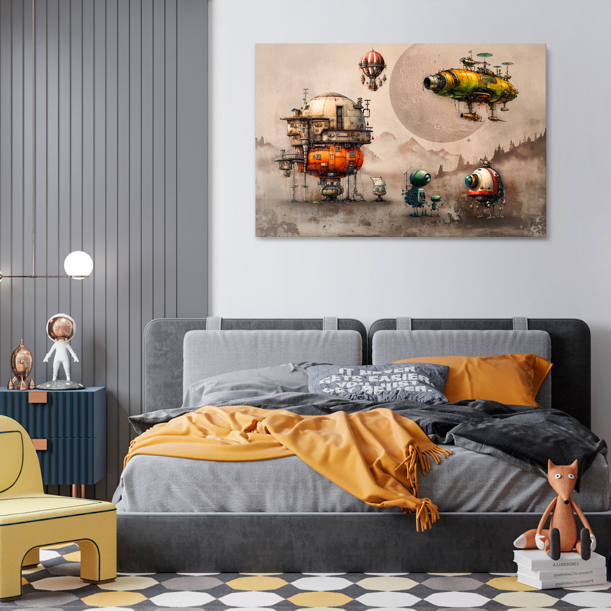 MACHINARIUM MACHINES Poziomy obraz na płótnie