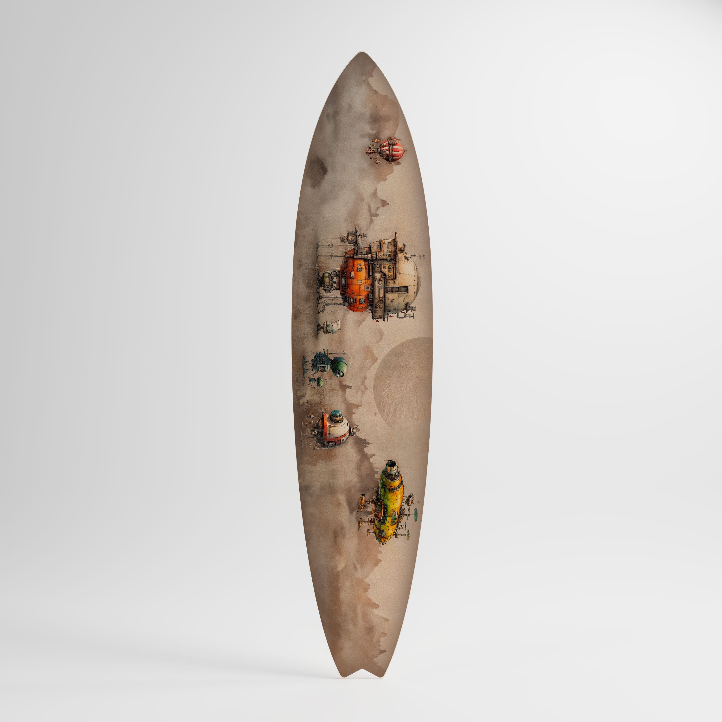 MACHINARIUM MACHINES Dekoracyjna deska surfingowa
