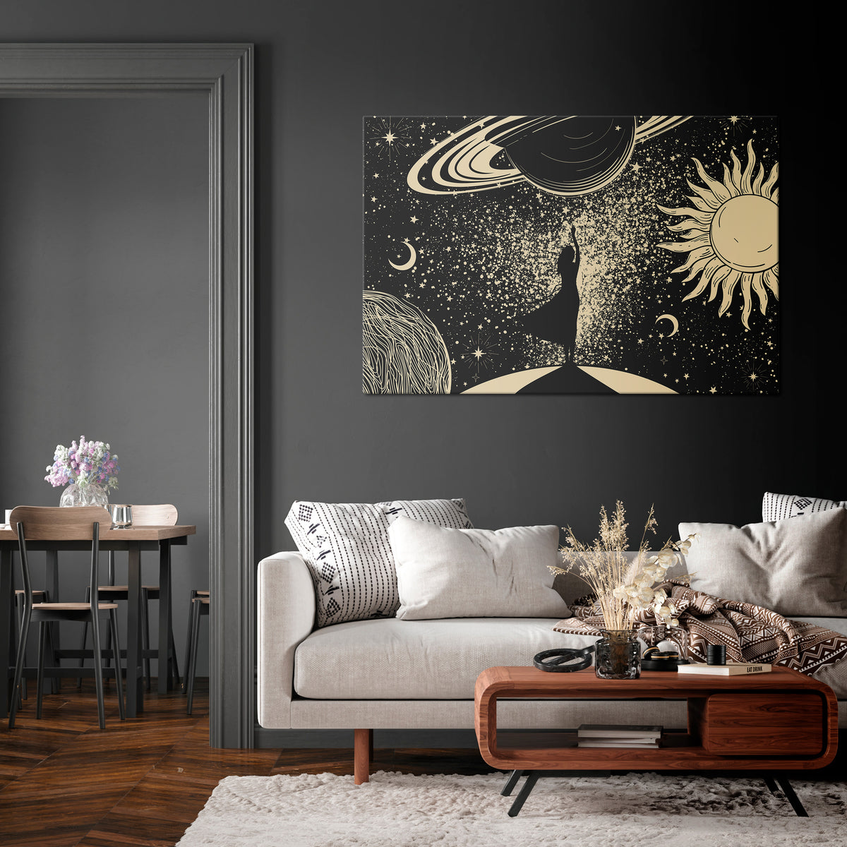 MYSTIC UNIVERSE Poziomy obraz na płótnie