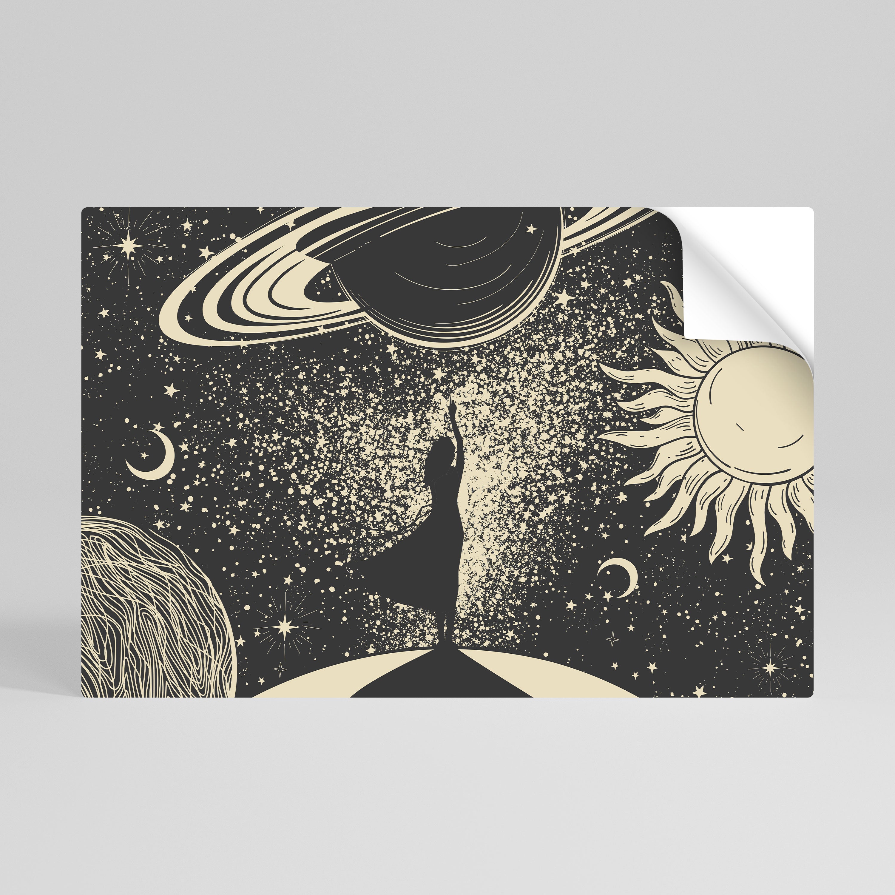 MYSTIC UNIVERSE Naklejka/Plakat poziomy
