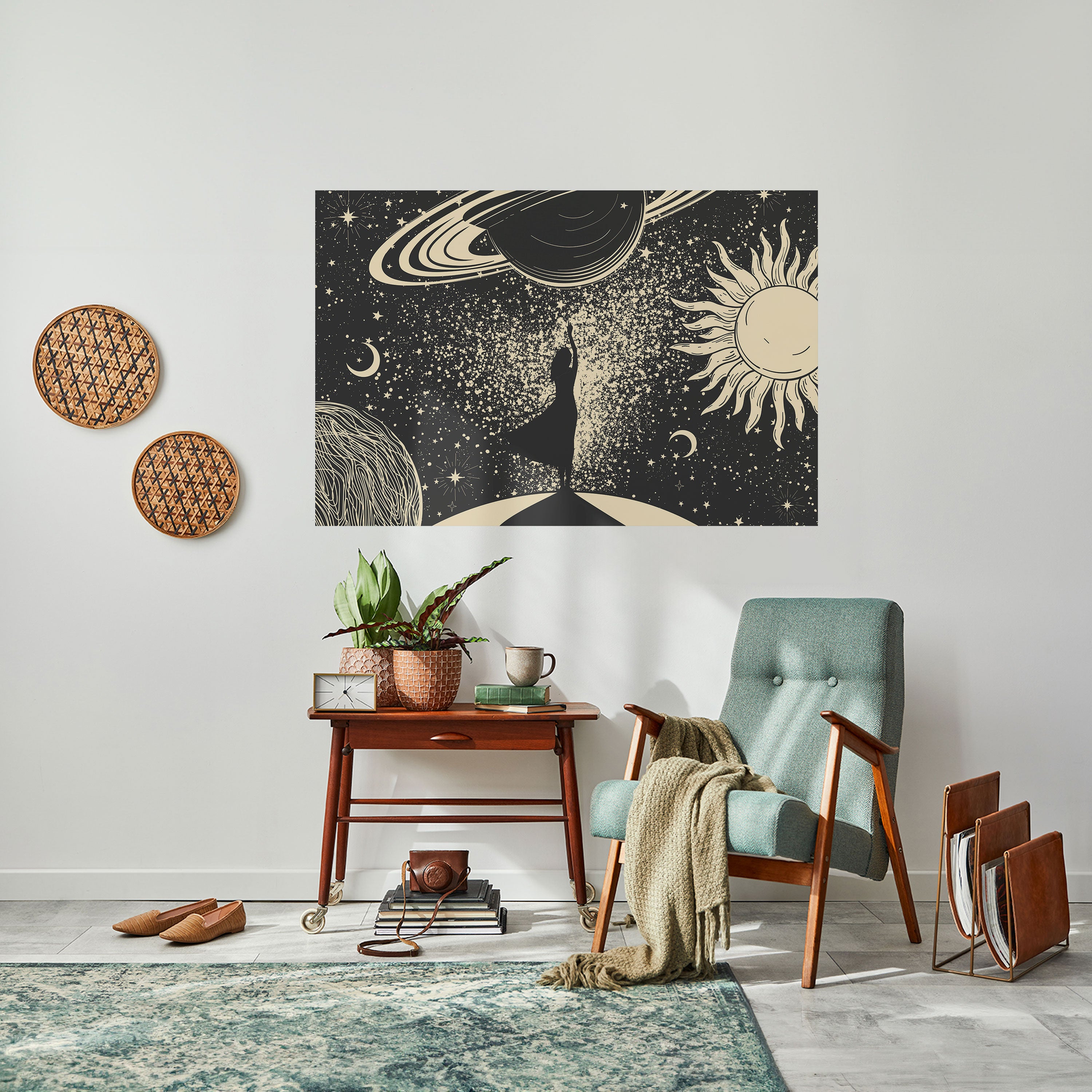 MYSTIC UNIVERSE Naklejka/Plakat poziomy