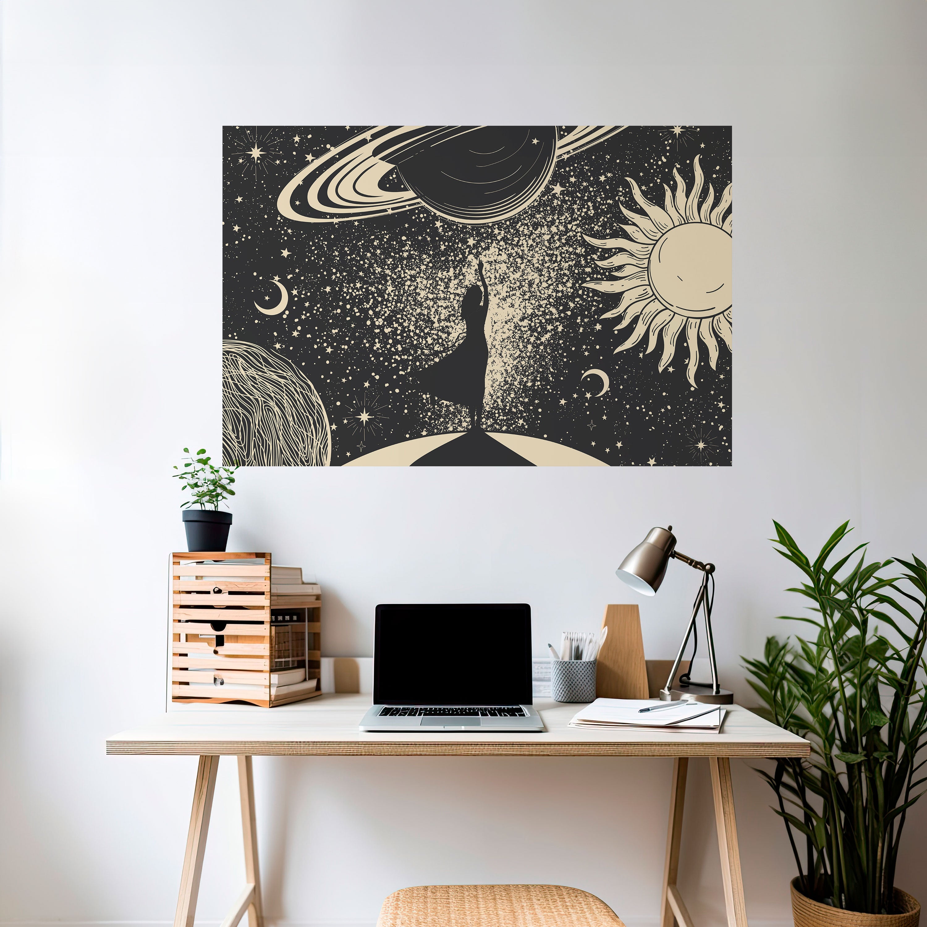 MYSTIC UNIVERSE Naklejka/Plakat poziomy