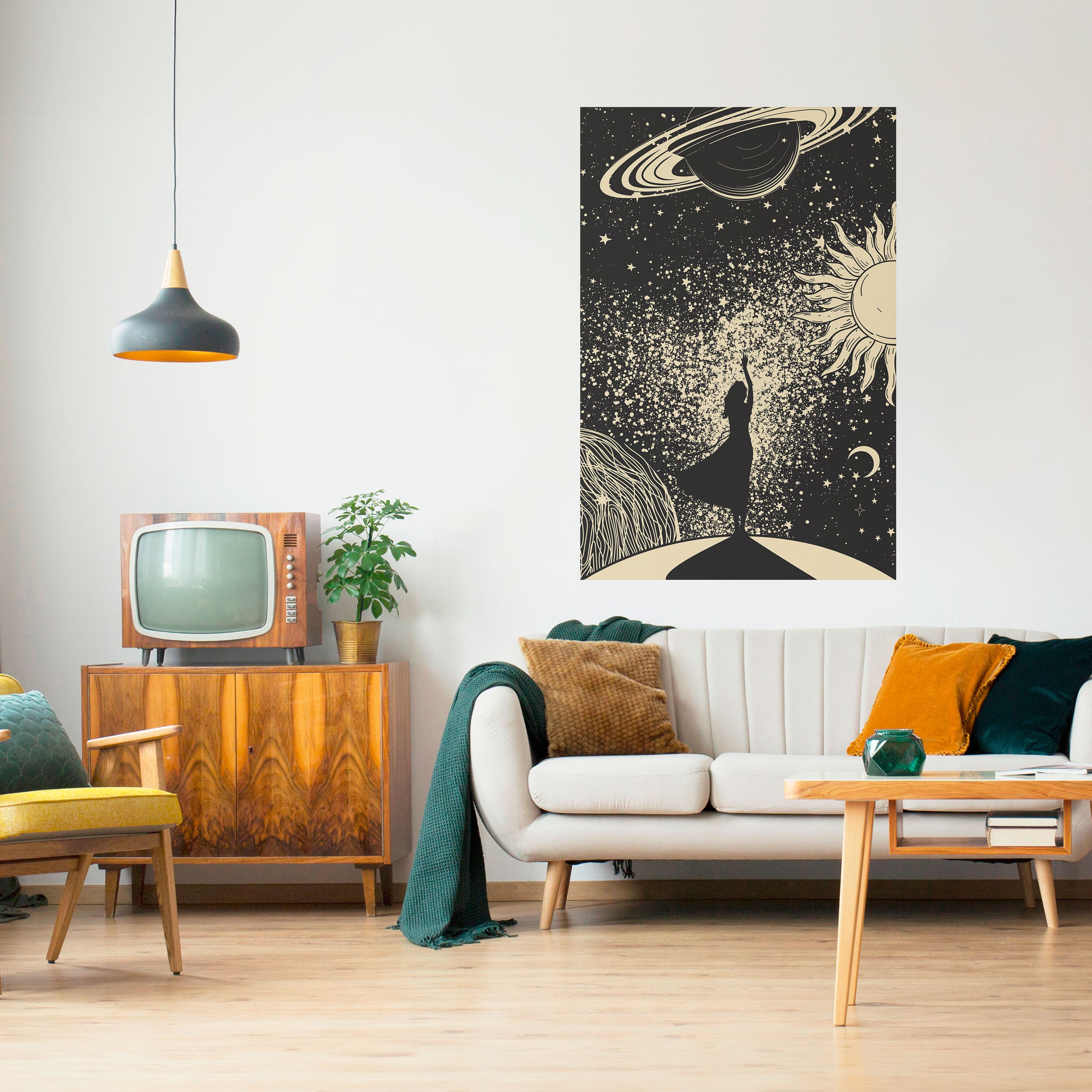MYSTIC UNIVERSE Naklejka/Plakat pionowy