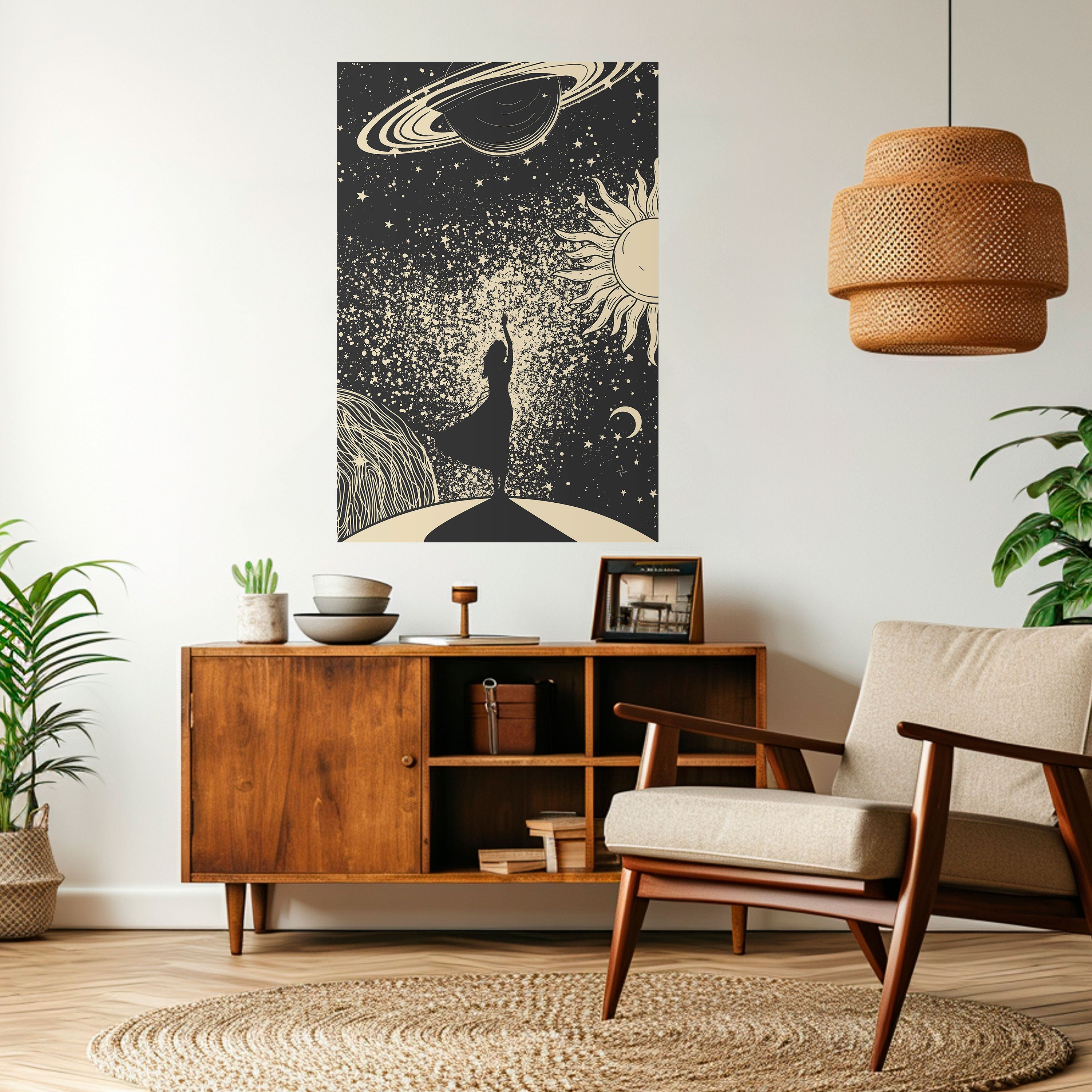 MYSTIC UNIVERSE Naklejka/Plakat pionowy