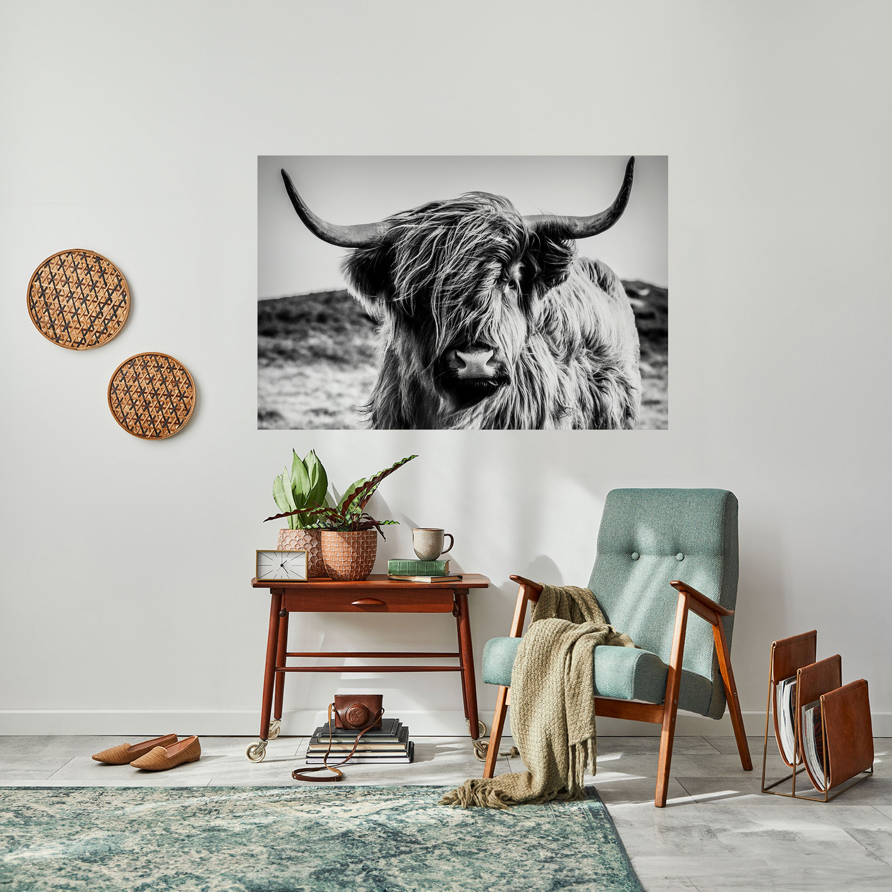 WILD SPIRIT REFLECTED Naklejka/Plakat poziomy