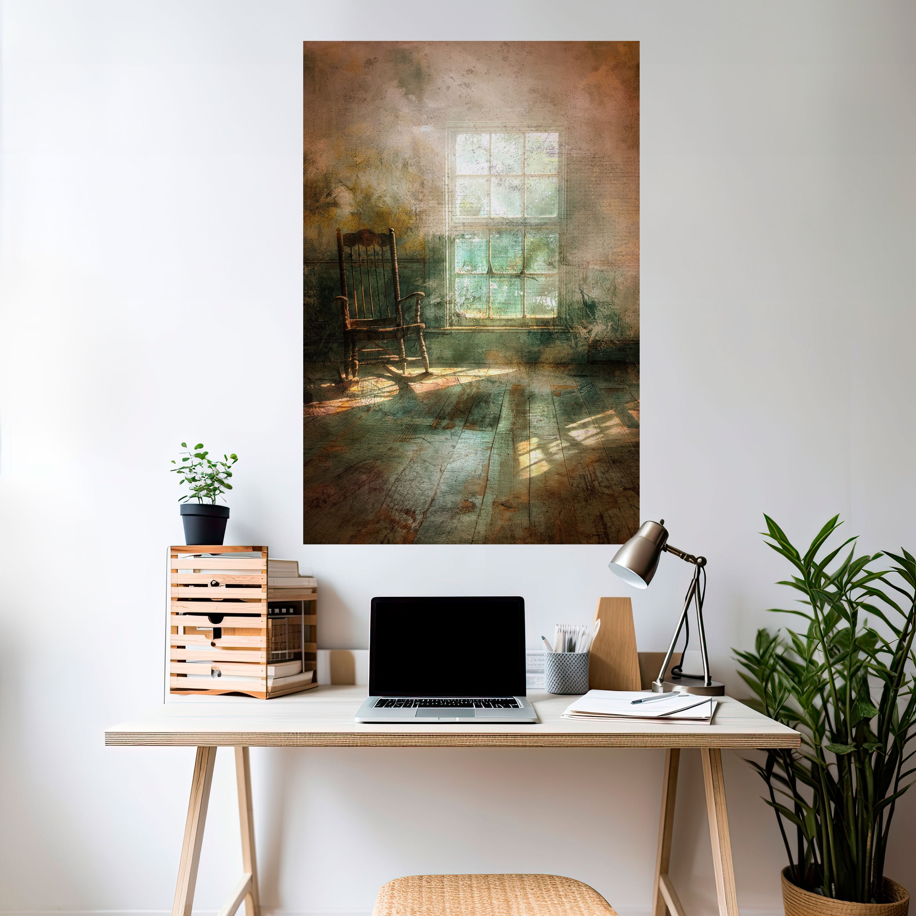 SUNLIT STILLNESS Naklejka/Plakat pionowy