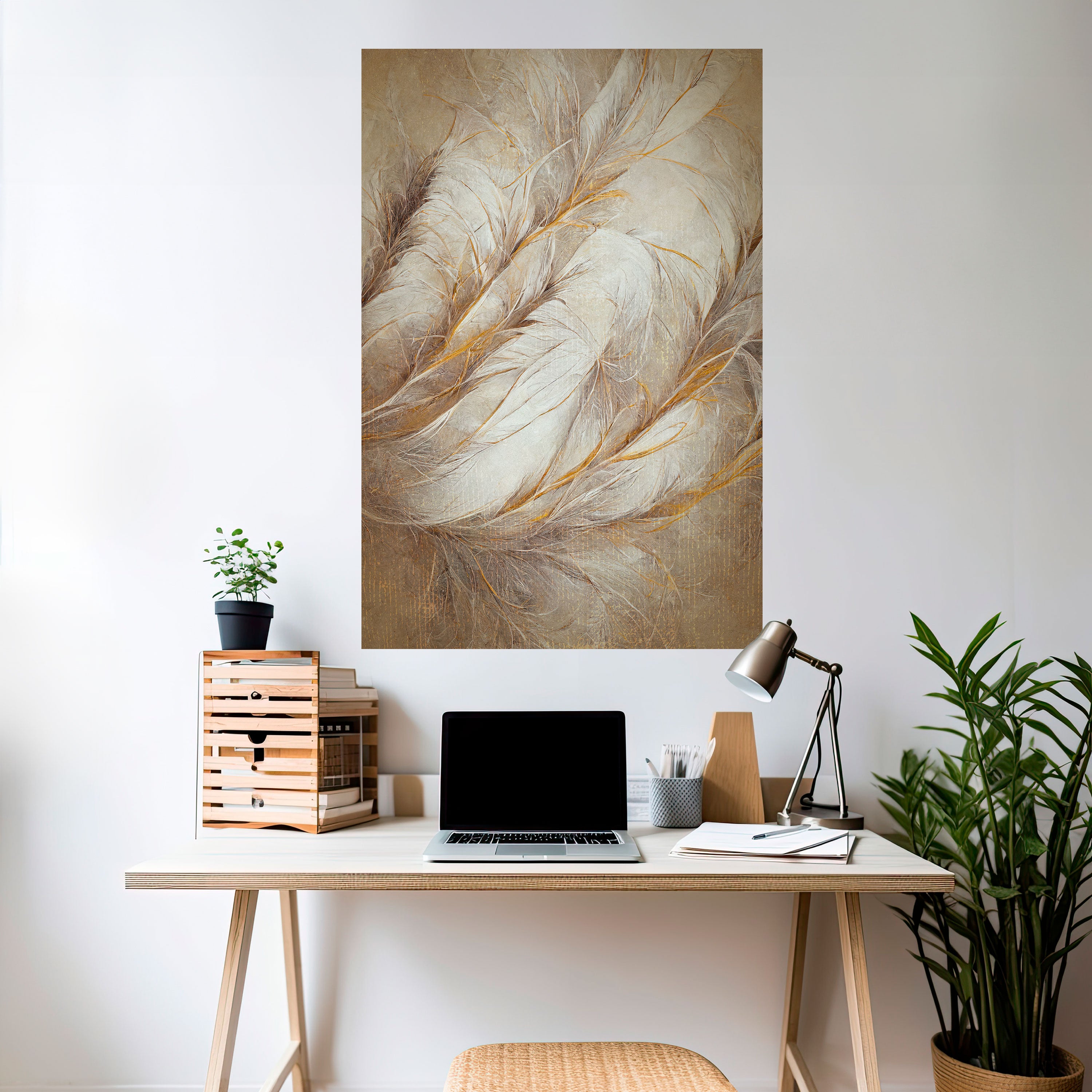SOFT PLUMAGE Naklejka/Plakat pionowy
