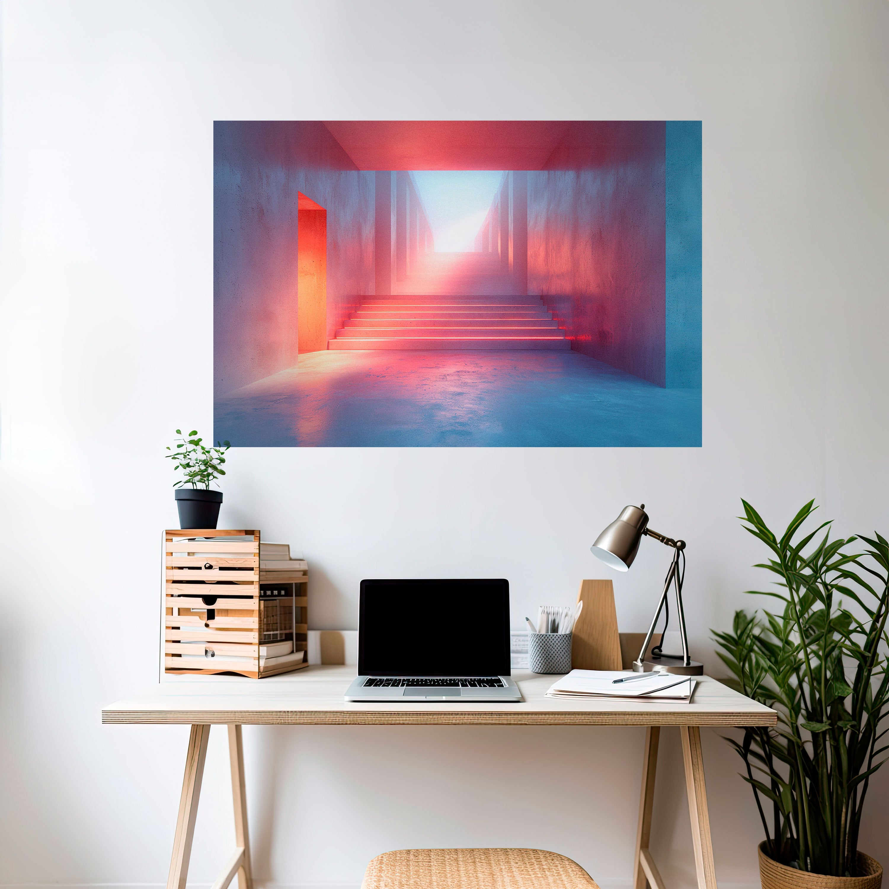 BRIGHT DIRECTION Naklejka/Plakat poziomy