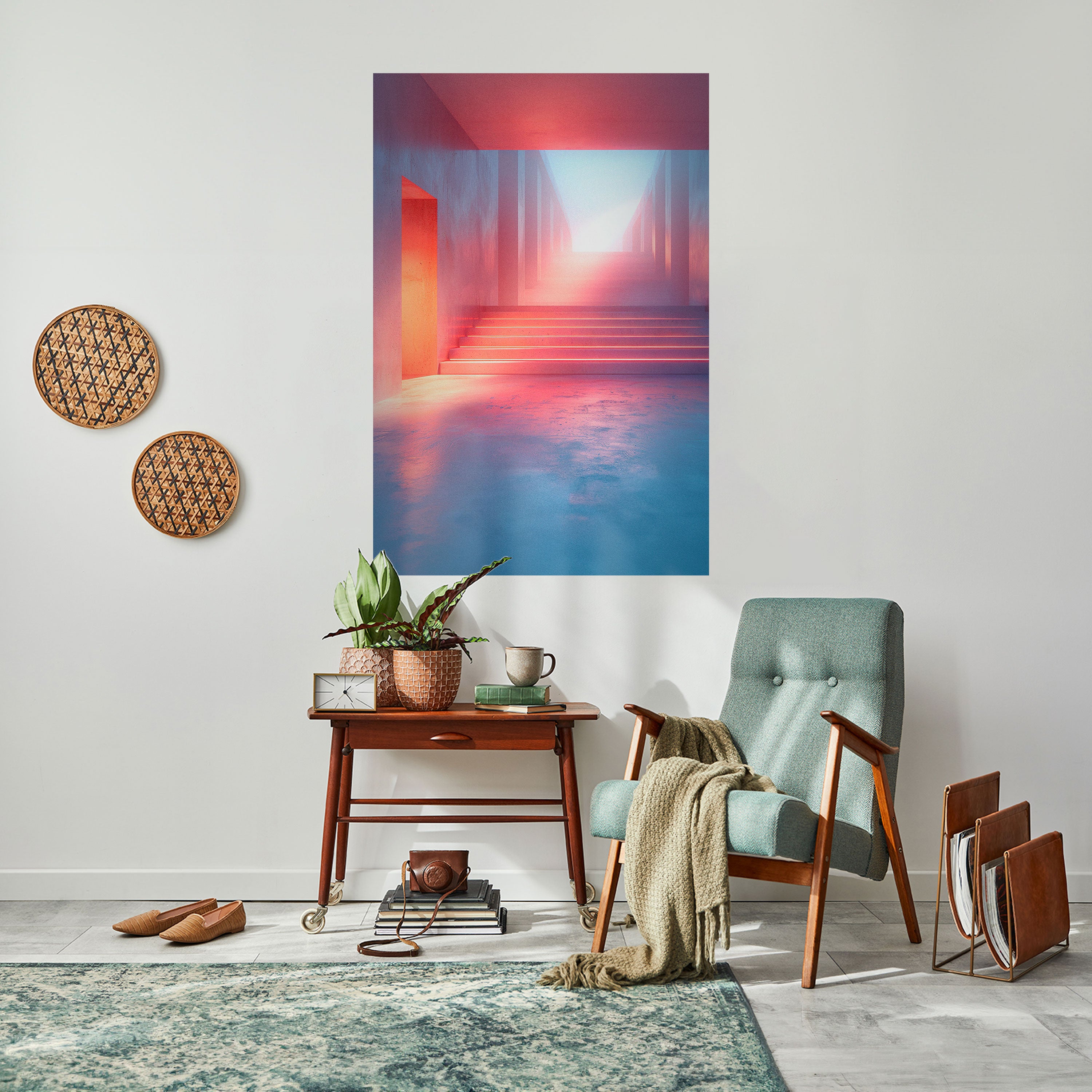 BRIGHT DIRECTION Naklejka/Plakat pionowy