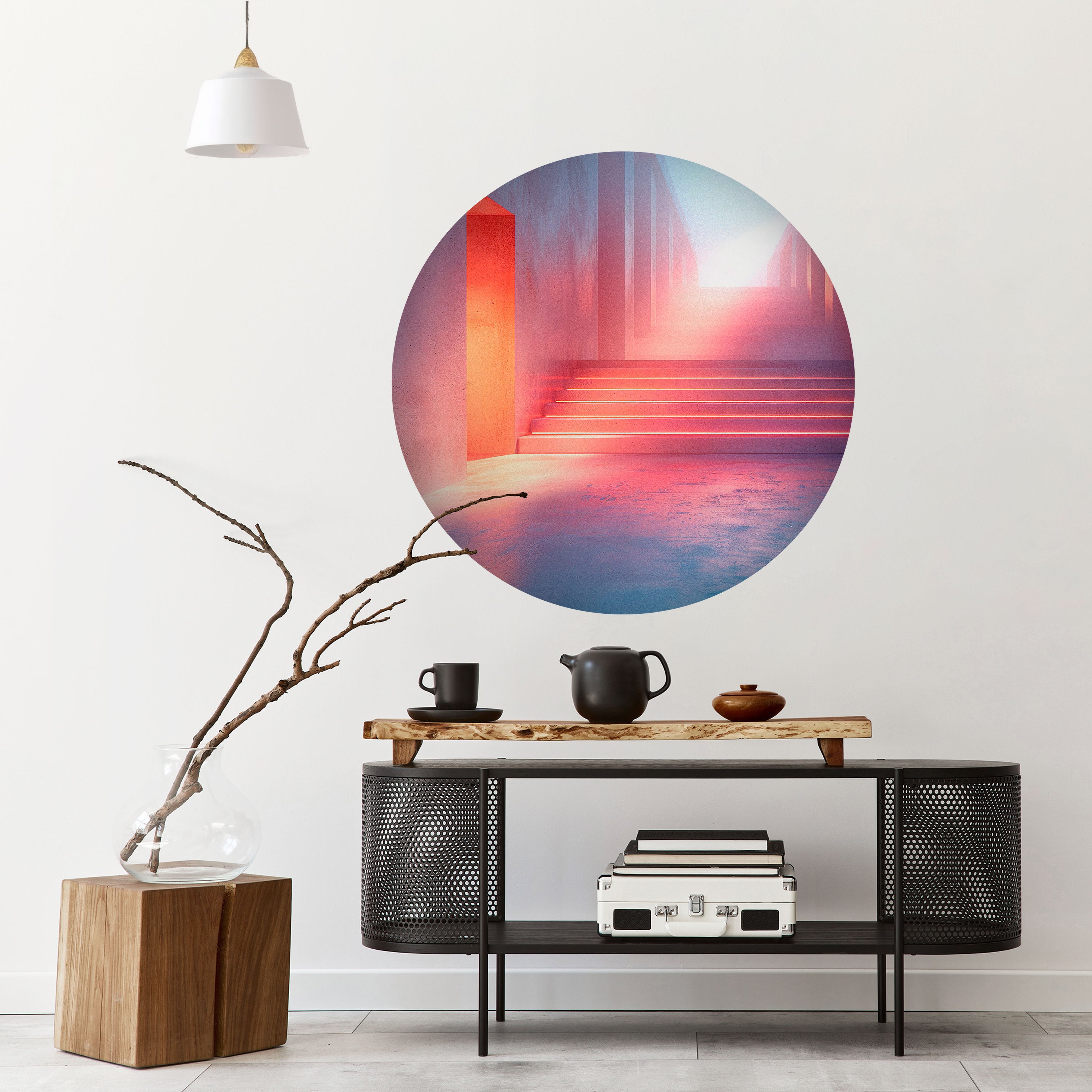 BRIGHT DIRECTION Naklejka okrągła