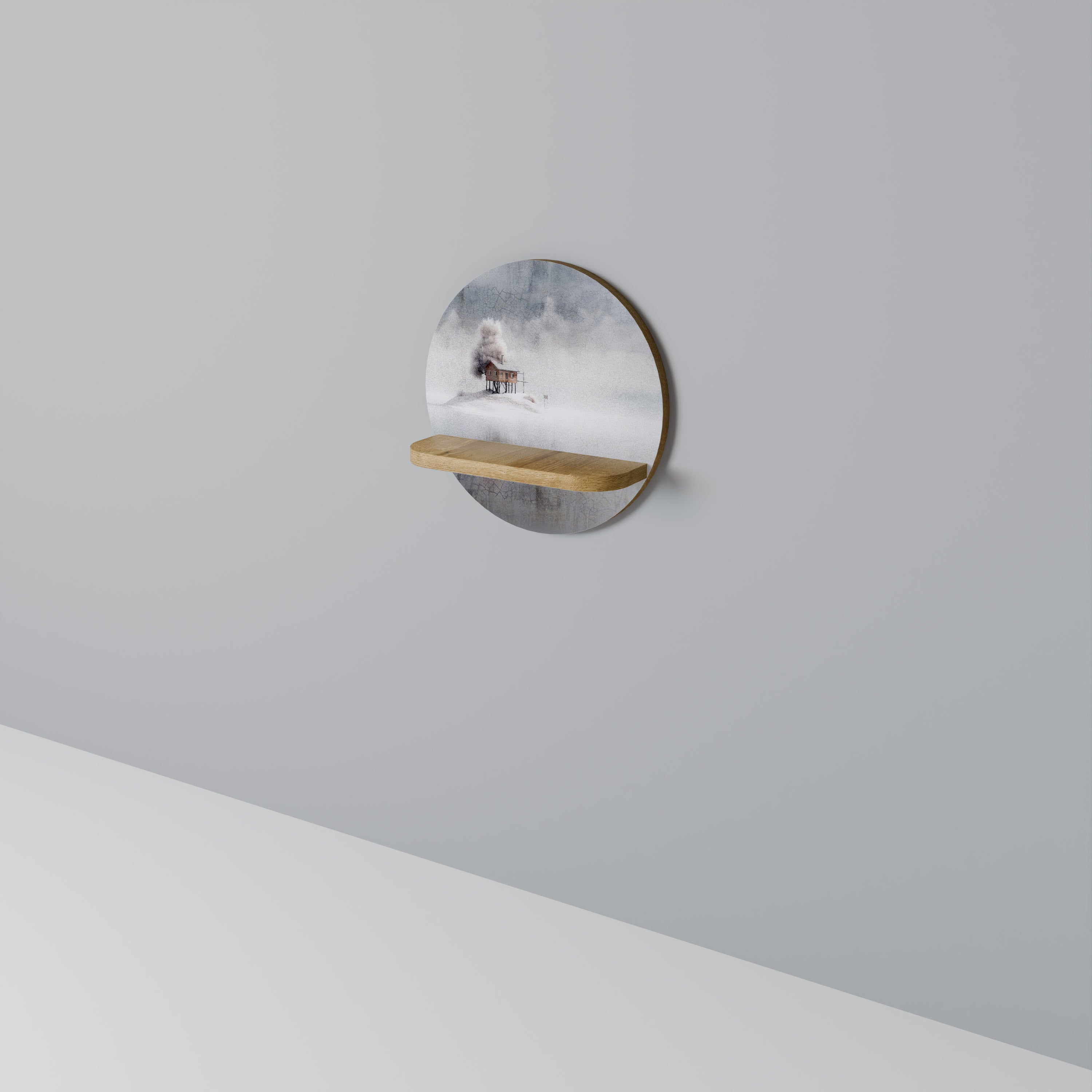 SILENT CABIN Półka okrągła